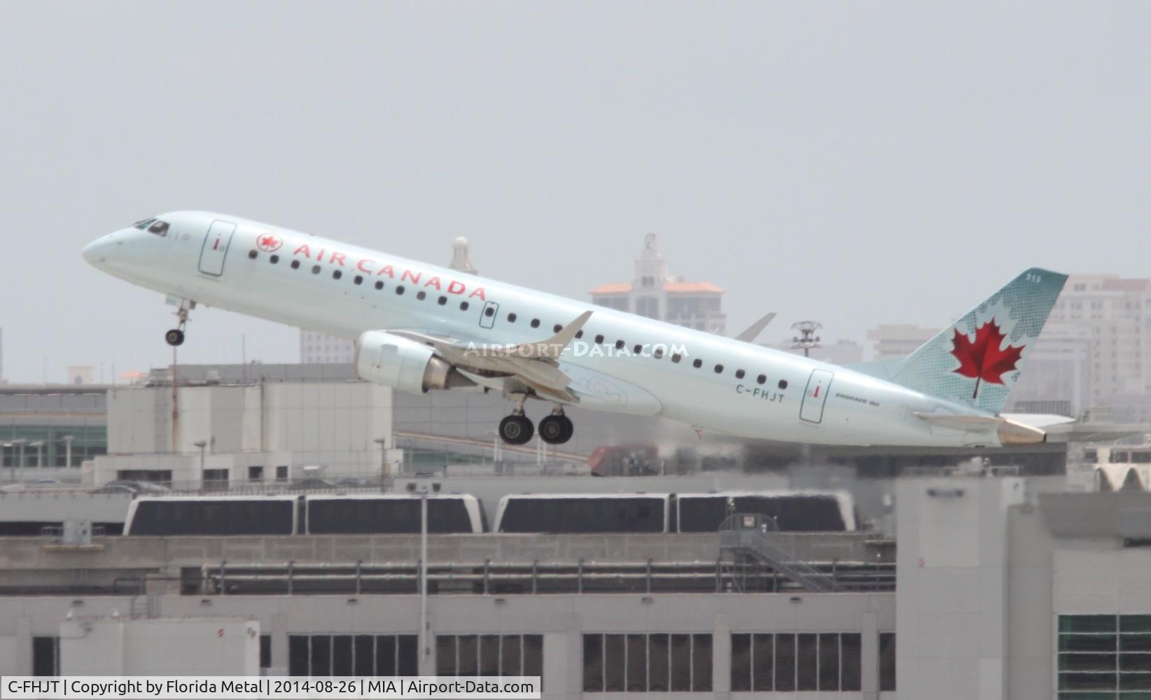 C-FHJT, 2006 Embraer 190AR (ERJ-190-100IGW) C/N 19000043, Air Canada E190