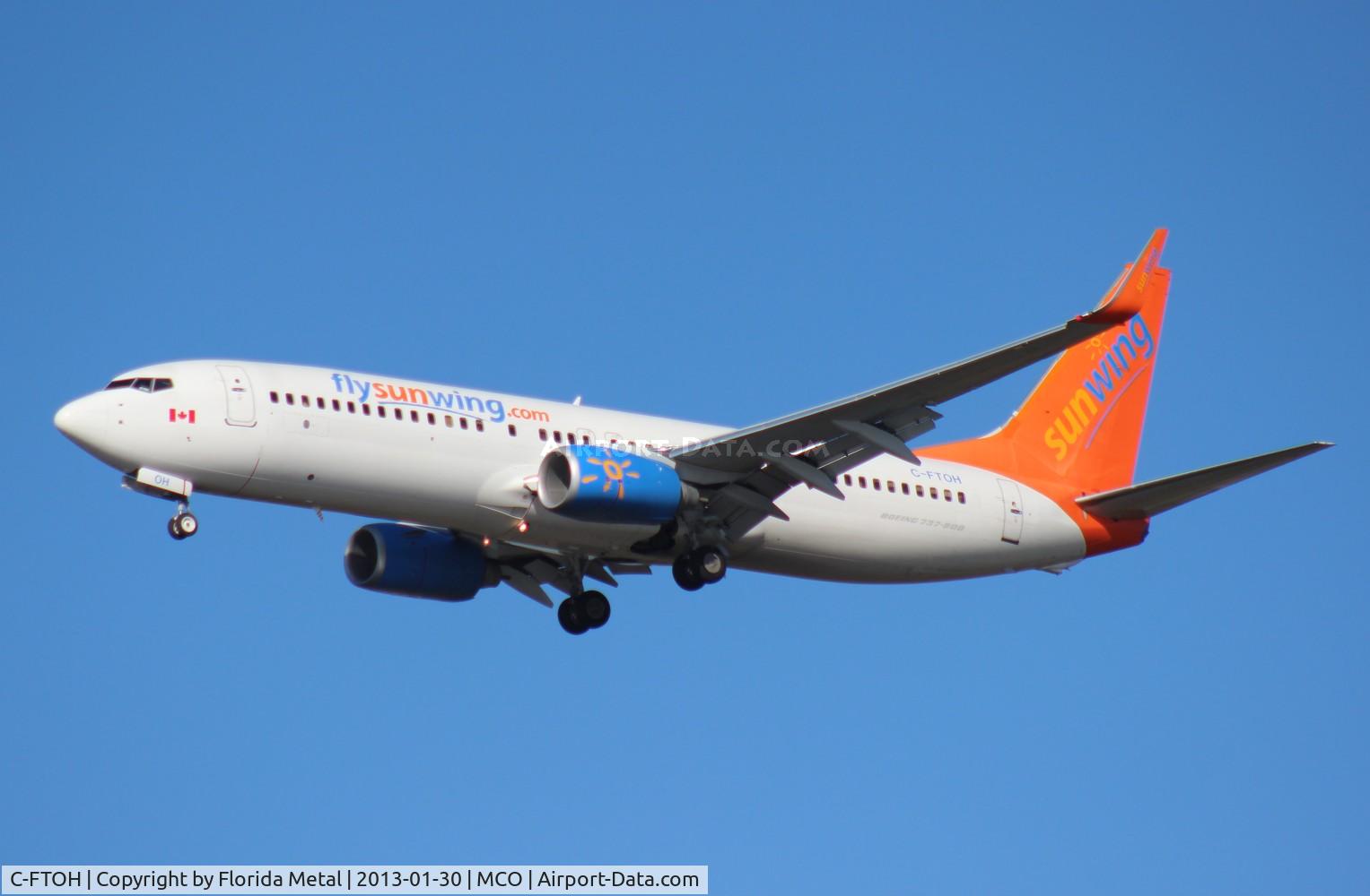 C-FTOH, 2009 Boeing 737-8HX C/N 29647, Sunwing 737