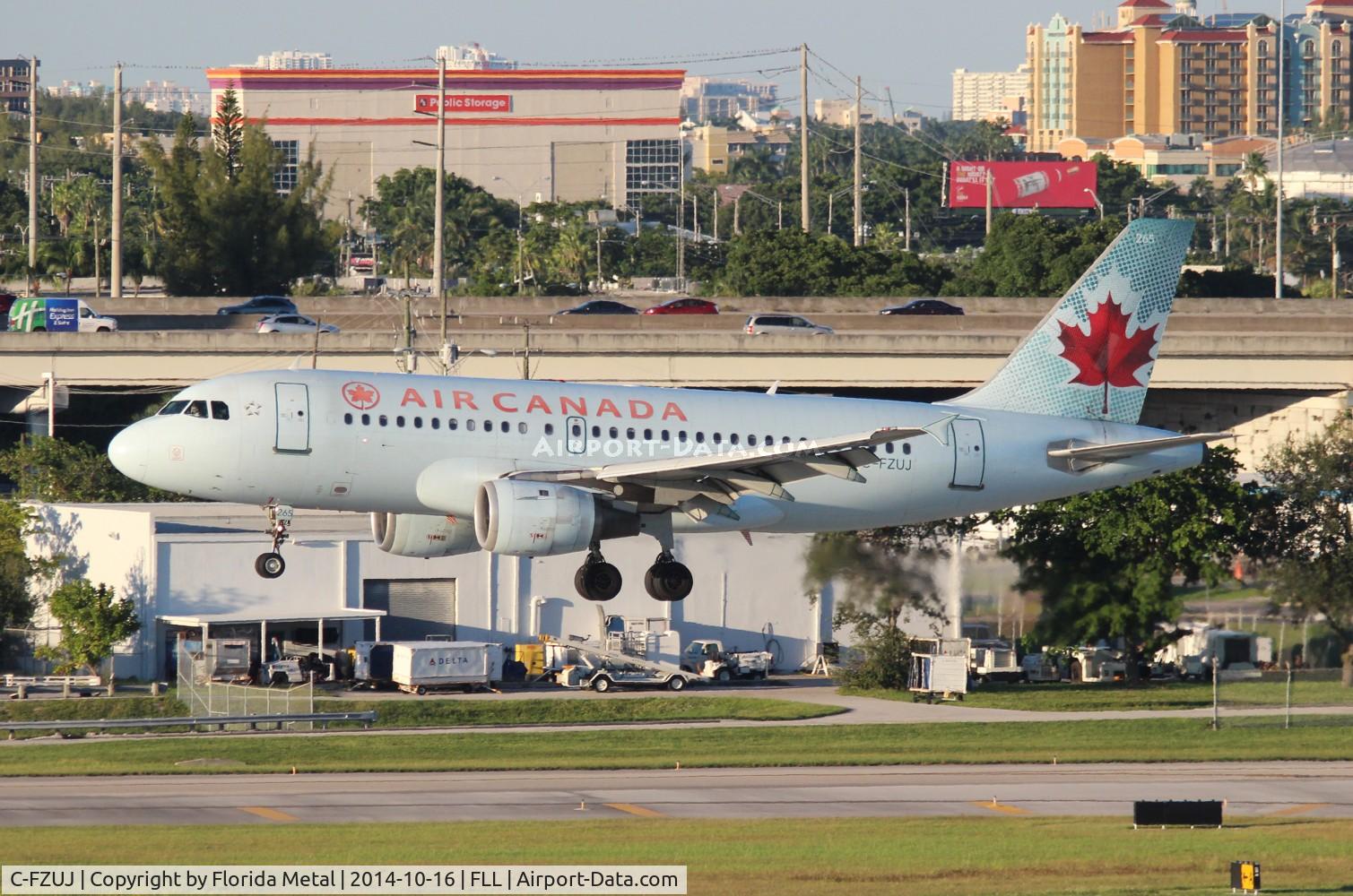 C-FZUJ, 1997 Airbus A319-114 C/N 719, Air Canada A319