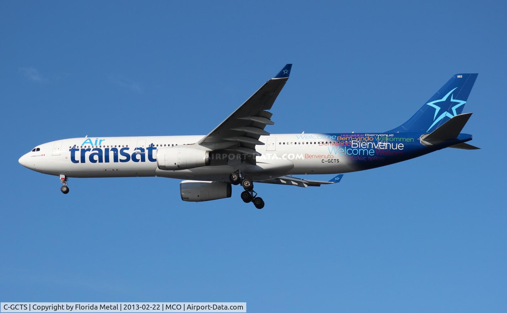 C-GCTS, 1997 Airbus A330-342 C/N 177, Air Transat