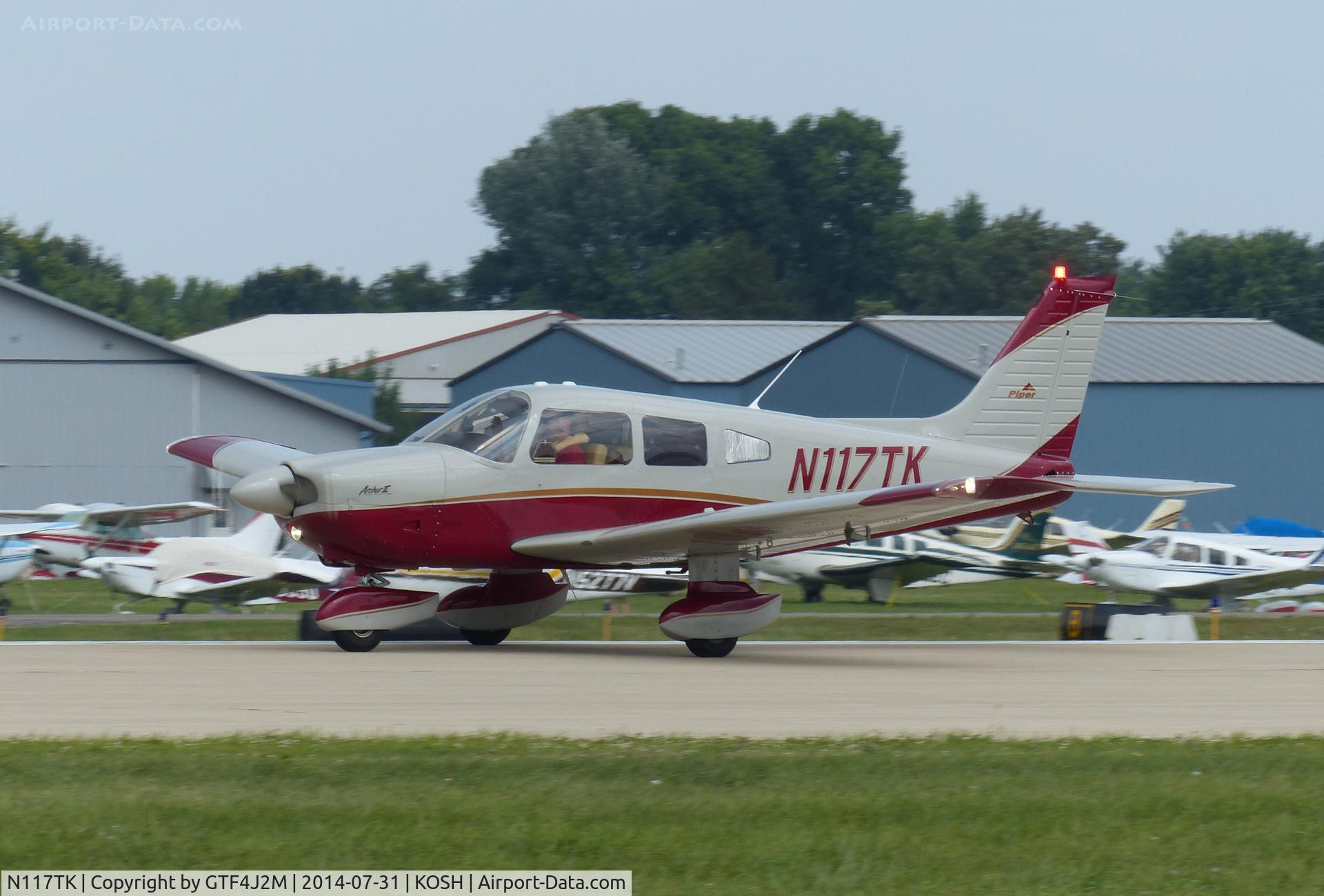 N117TK, 1979 Piper PA-28-181 Archer C/N 28-7990546, N117TK  at Oshkosh 31.7.14