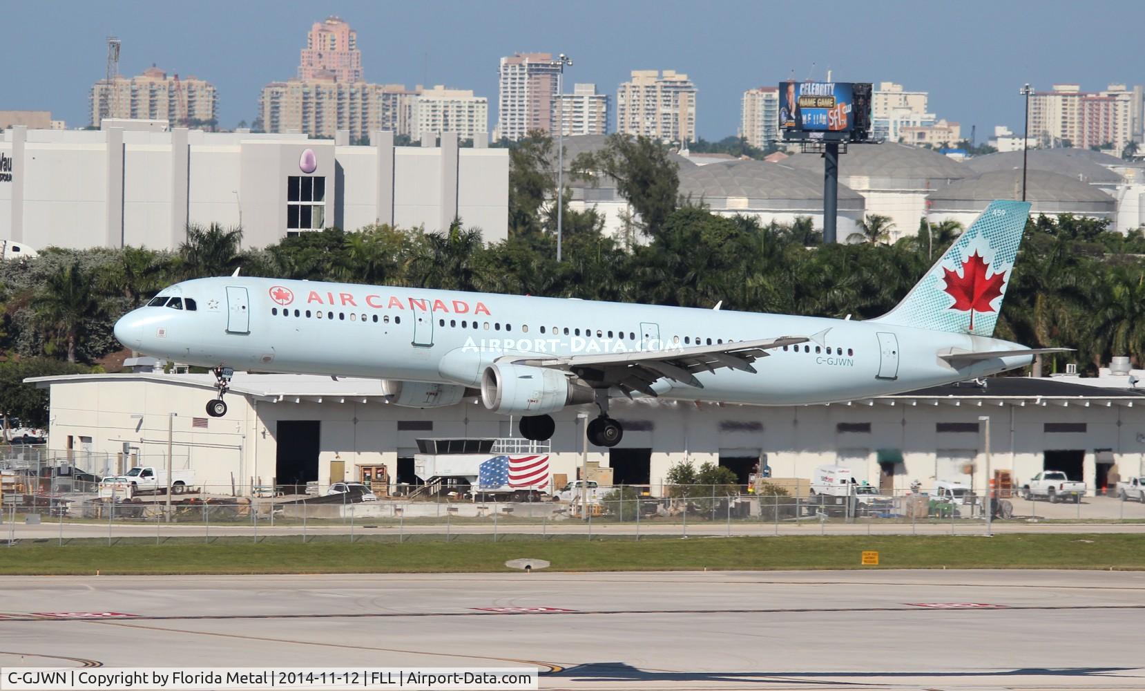 C-GJWN, 2002 Airbus A321-211 C/N 1783, Air Canada