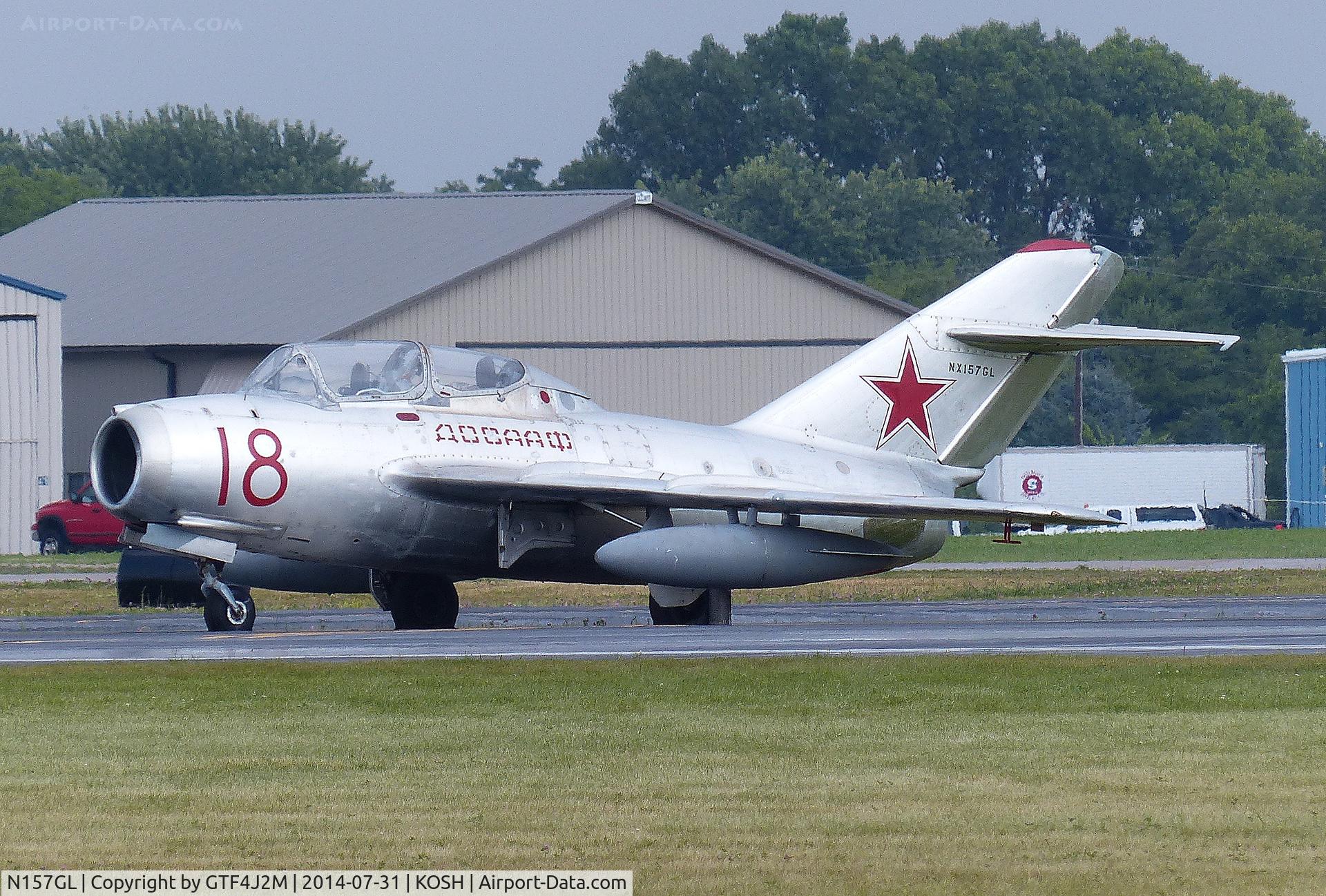 N157GL, 1954 PZL-Mielec SBLim-2 (MiG-15UTI) C/N 1A05007, N157GL 