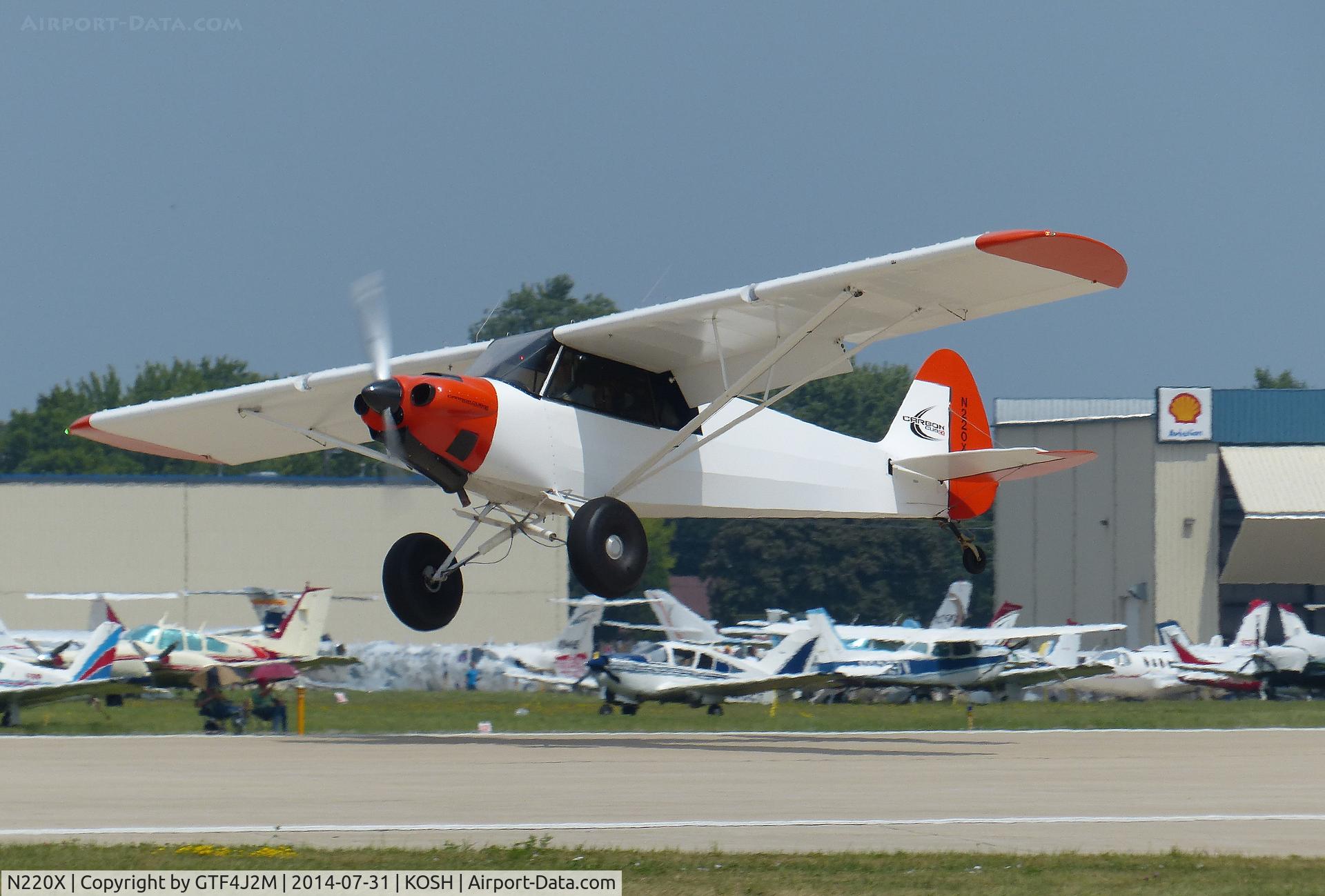 N220X, 2013 Cub Crafters CCK-1865 Carbon Cub C/N CCK-1865-0023, N220X  at Oshkosh 31.7.14