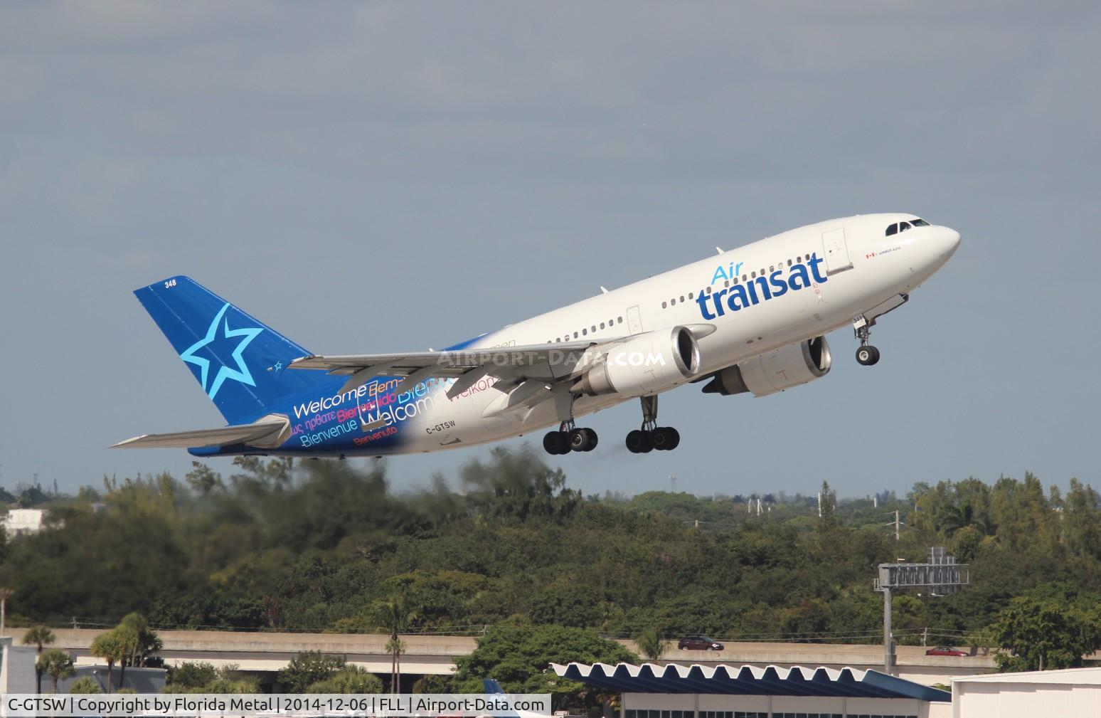 C-GTSW, 1988 Airbus A310-304 C/N 483, Air Transat