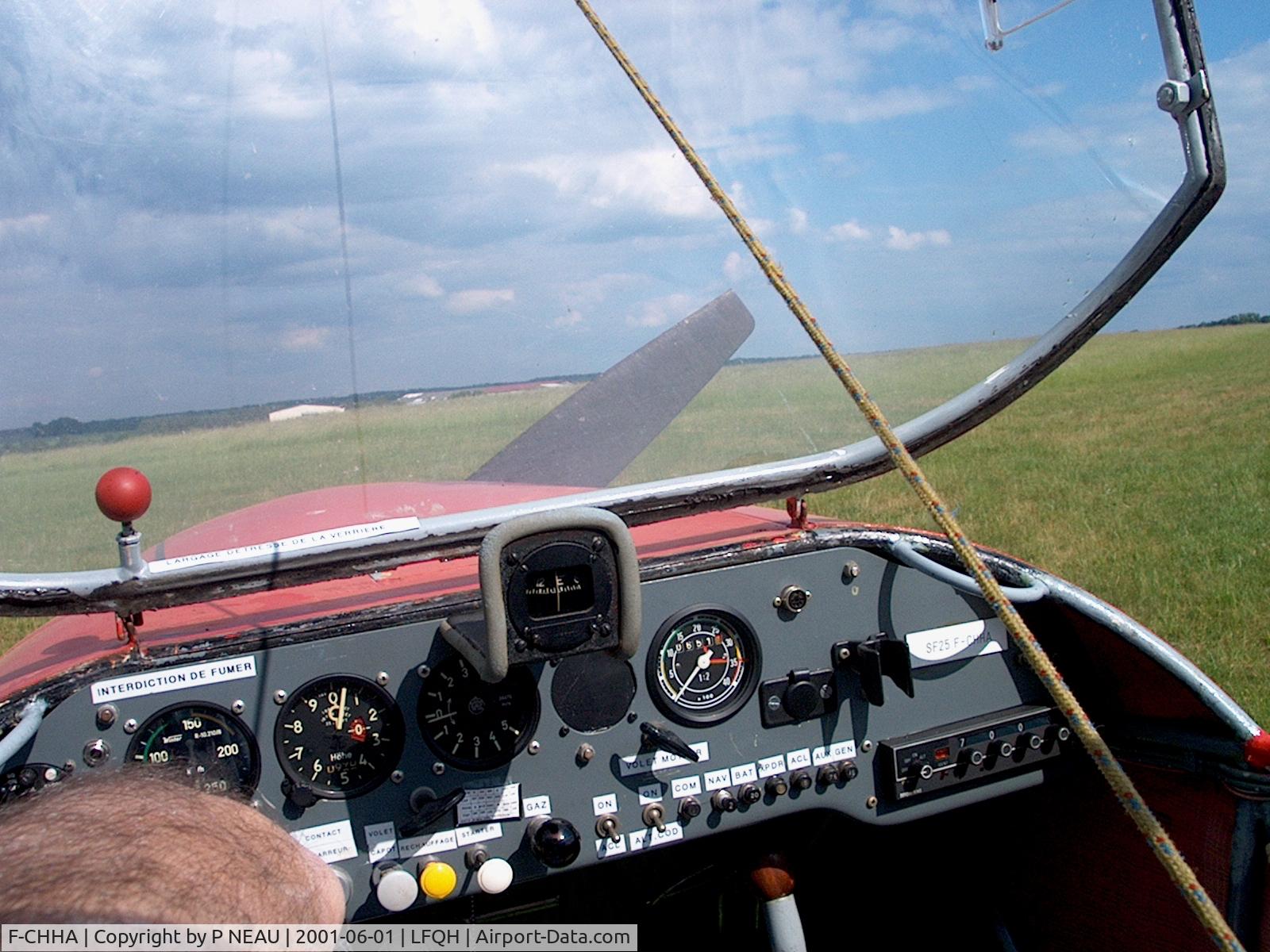F-CHHA, Scheibe SF-25B Falke C/N 46144, TABLEAU DE BORD
