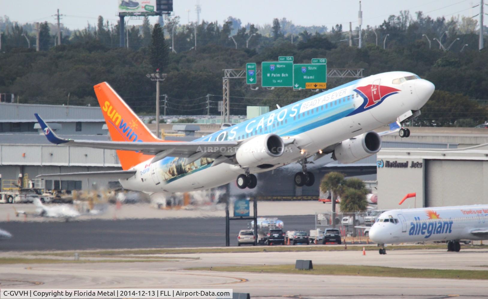 C-GVVH, 2008 Boeing 737-8Q8 C/N 35275, Sunwing