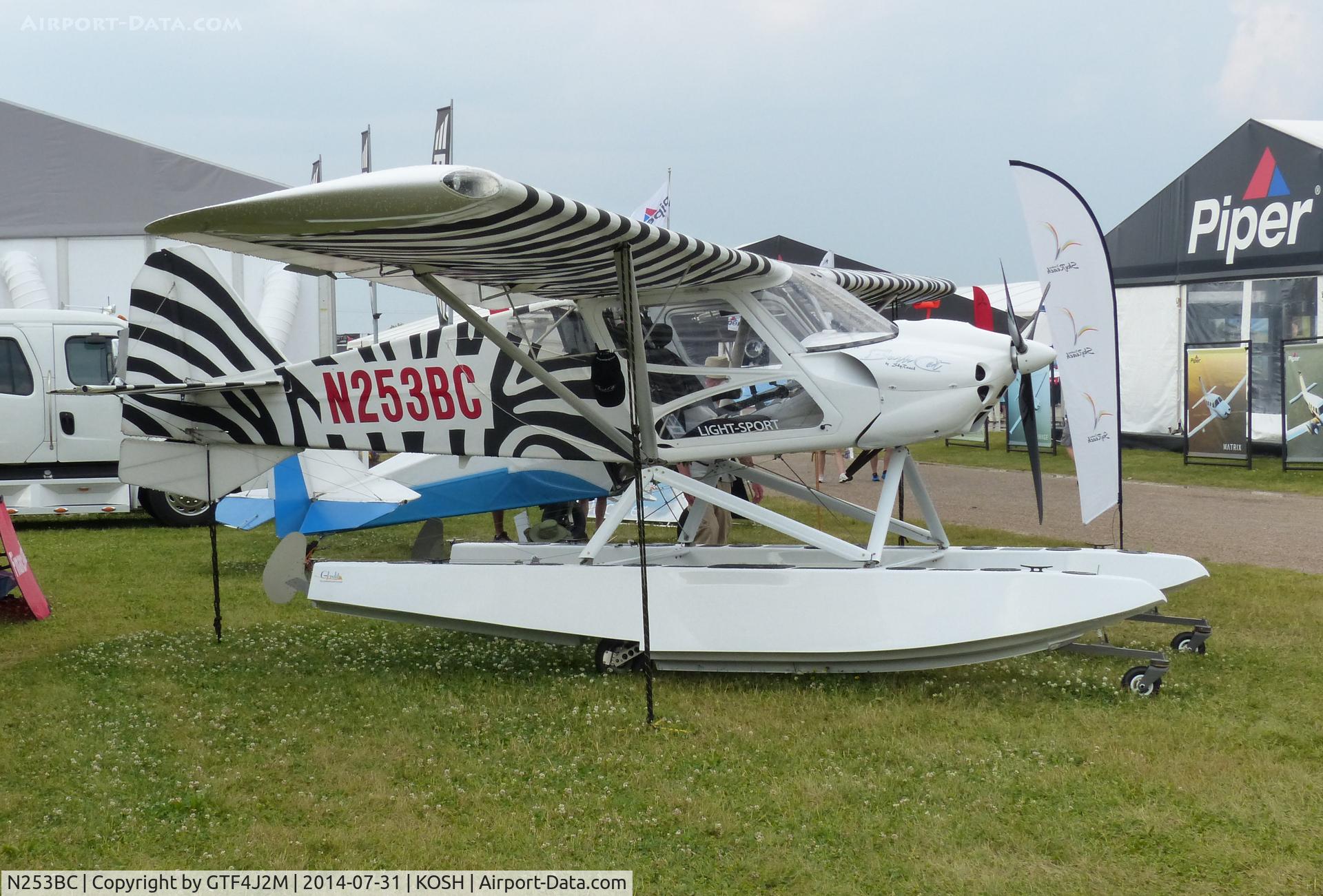 N253BC, 2013 Rainbow Skyreach BushCat C/N CH143B, N253BC  at Oshkosh 31.7.14