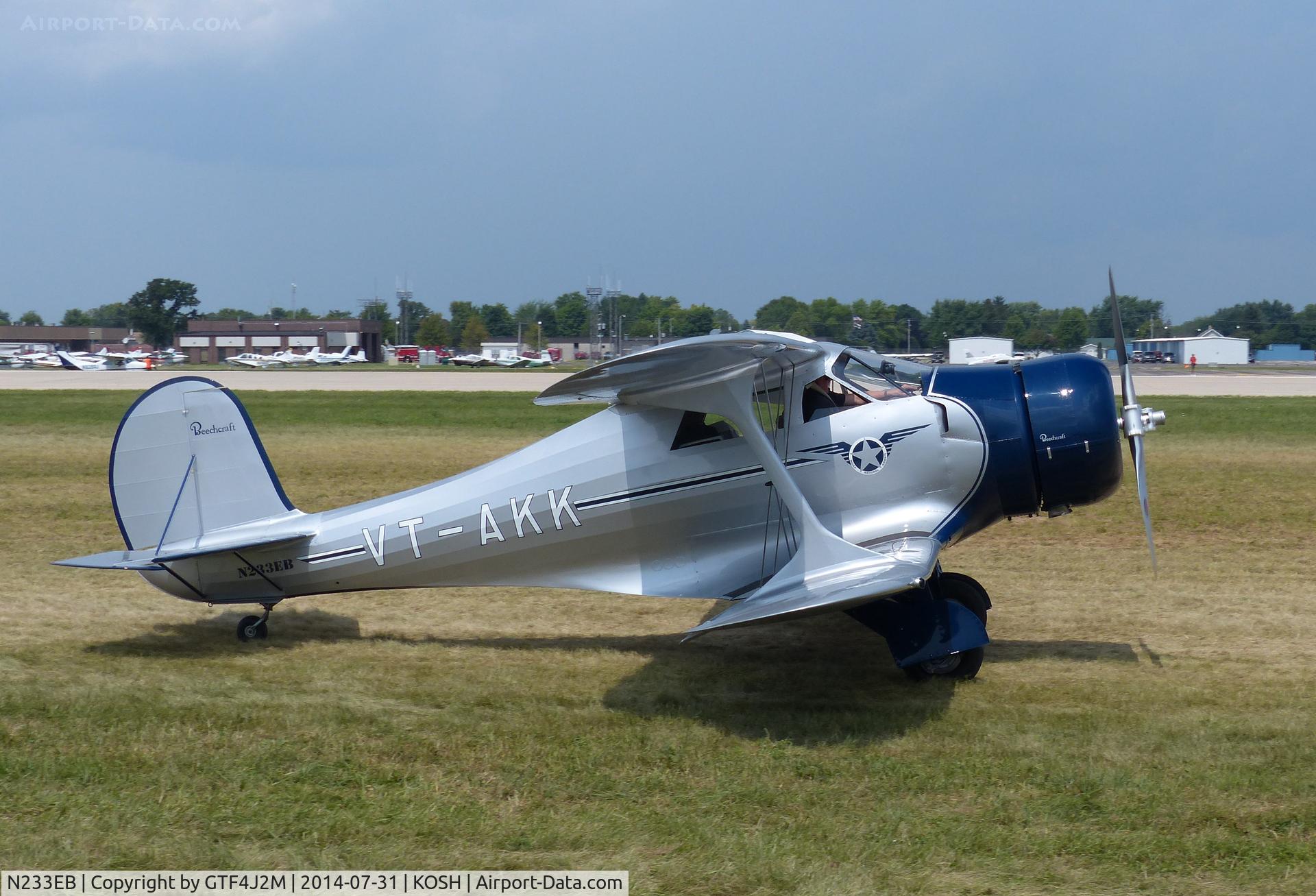 N233EB, 1938 Beech E17B C/N 233, N233EB 