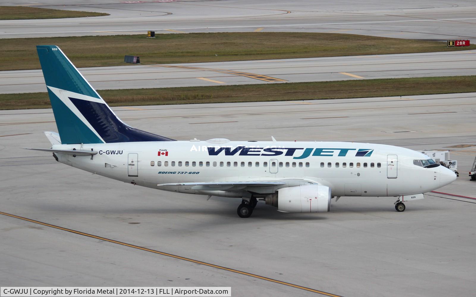 C-GWJU, 2006 Boeing 737-6CT C/N 34289, West Jet 737-600