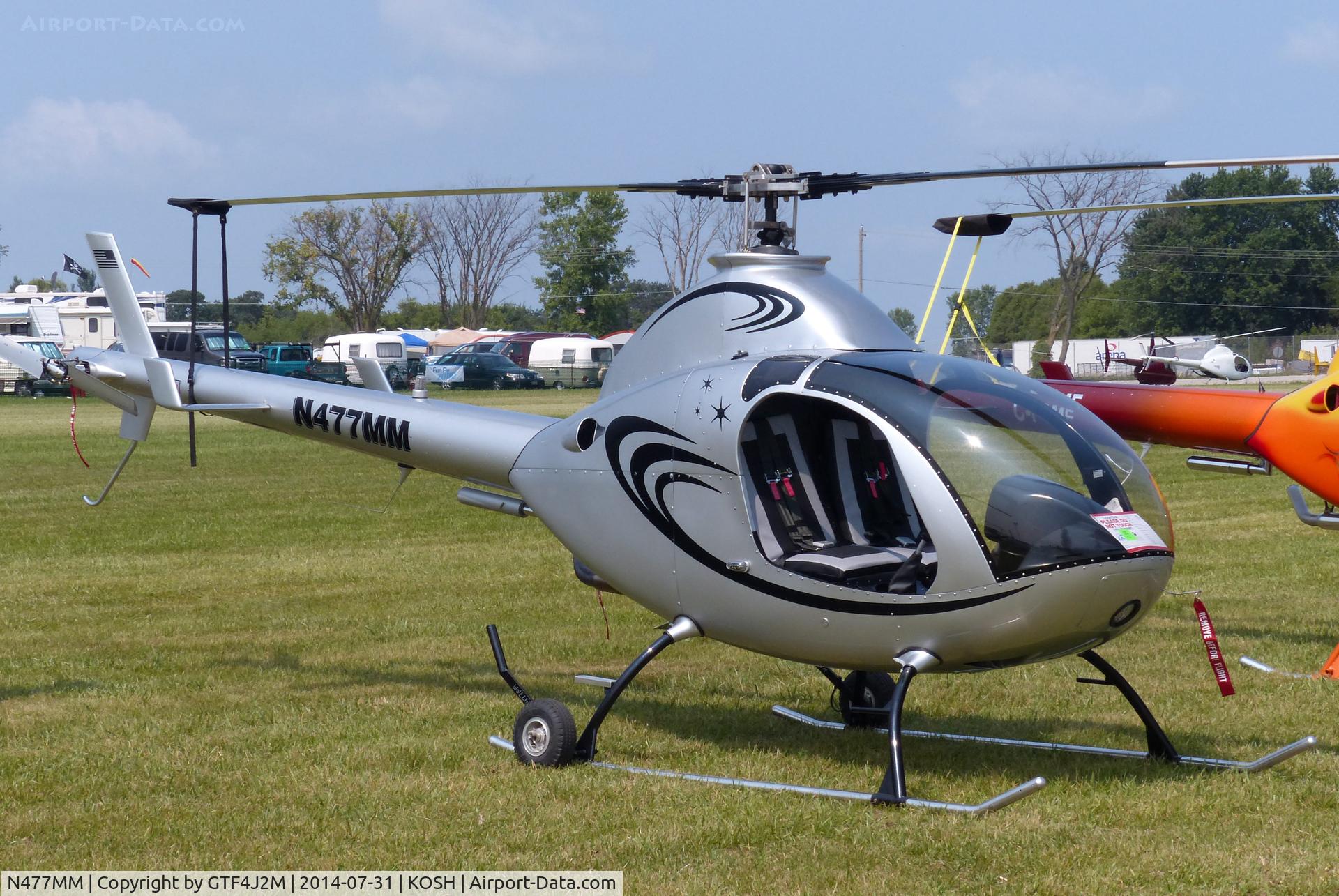 N477MM, 2013 Rotorway Exec 162F C/N 6833, N477MM  at Oshkosh 31.7.14