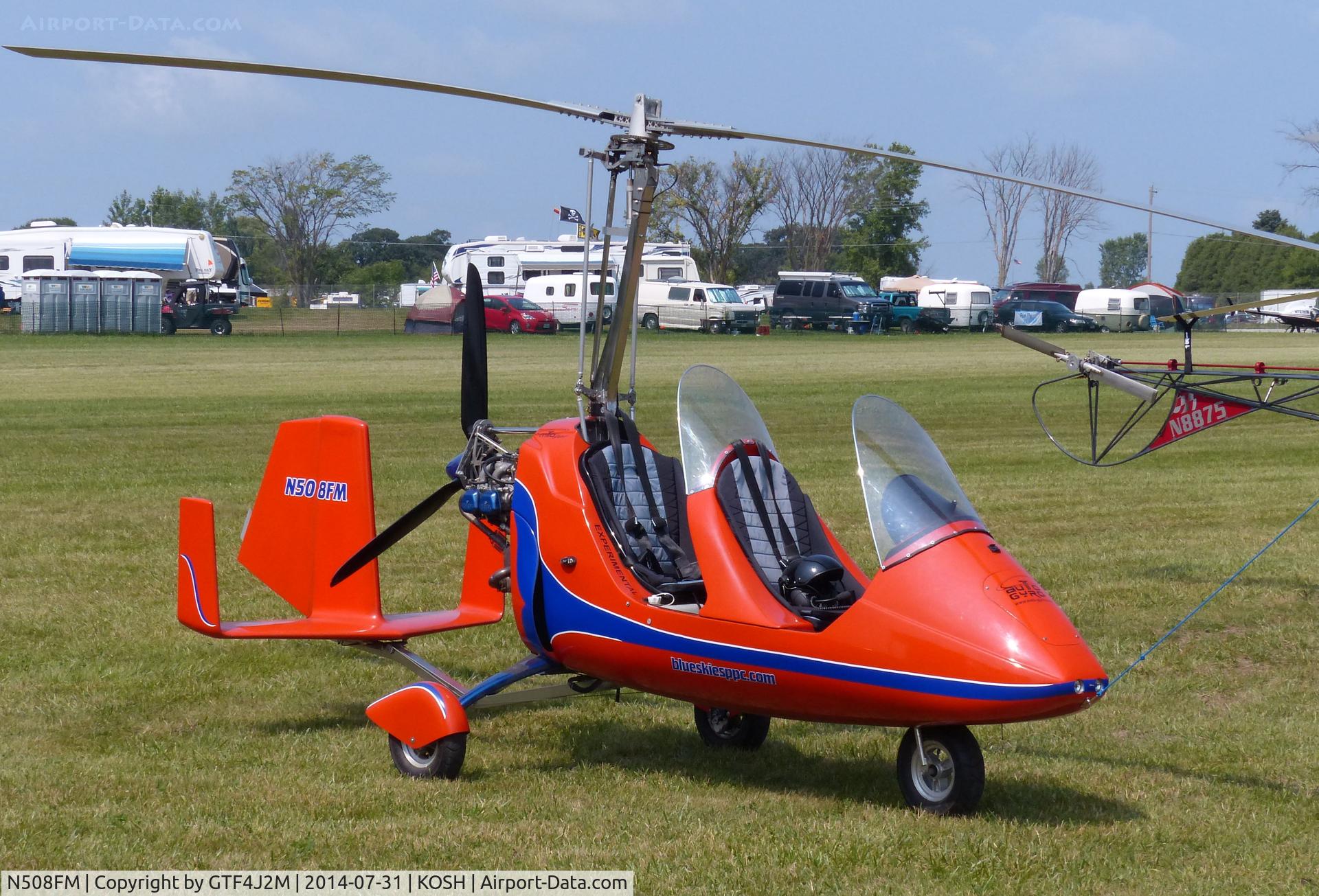 N508FM, 2014 AutoGyro MTOSport C/N M01096, N508FM  at Oshkosh 31.7.14