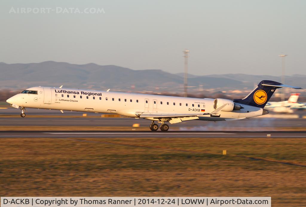 D-ACKB, 2006 Bombardier CRJ-900LR (CL-600-2D24) C/N 15073, Lufthansa CityLine
