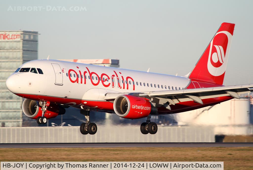HB-JOY, 2007 Airbus A319-111 C/N 3245, Belair/Air Berlin