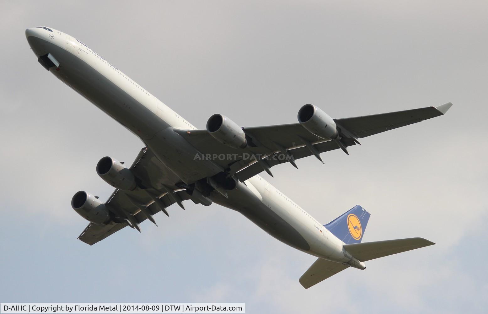 D-AIHC, 2003 Airbus A340-642 C/N 523, Lufthansa A340-600