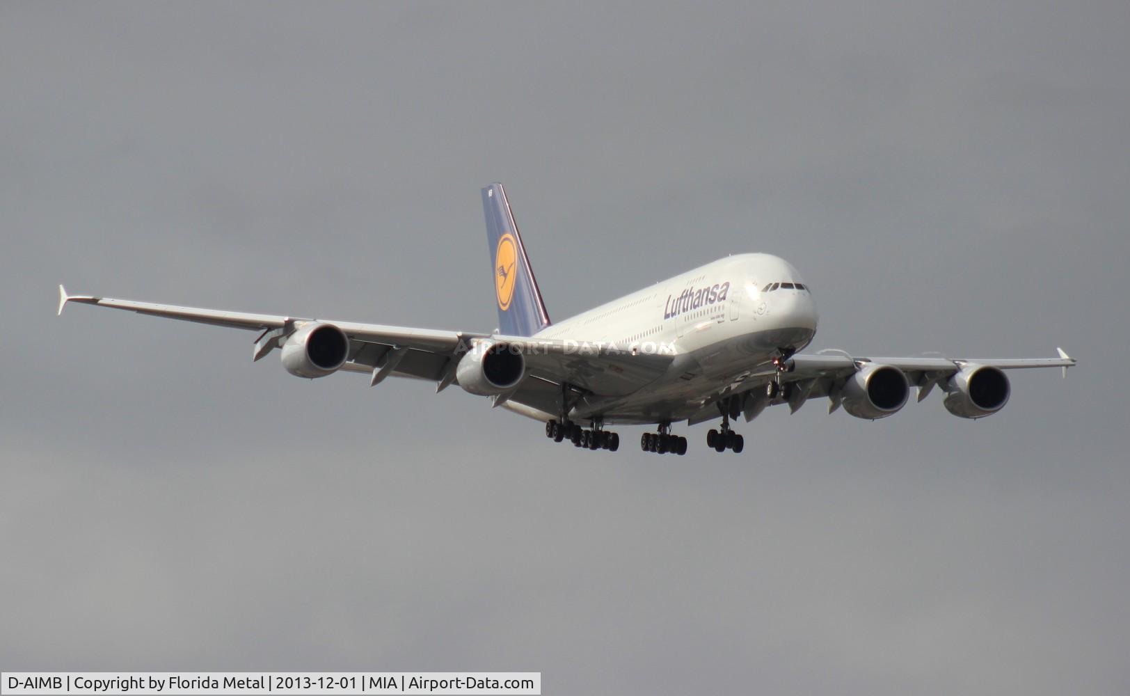 D-AIMB, 2010 Airbus A380-841 C/N 041, Lufthansa