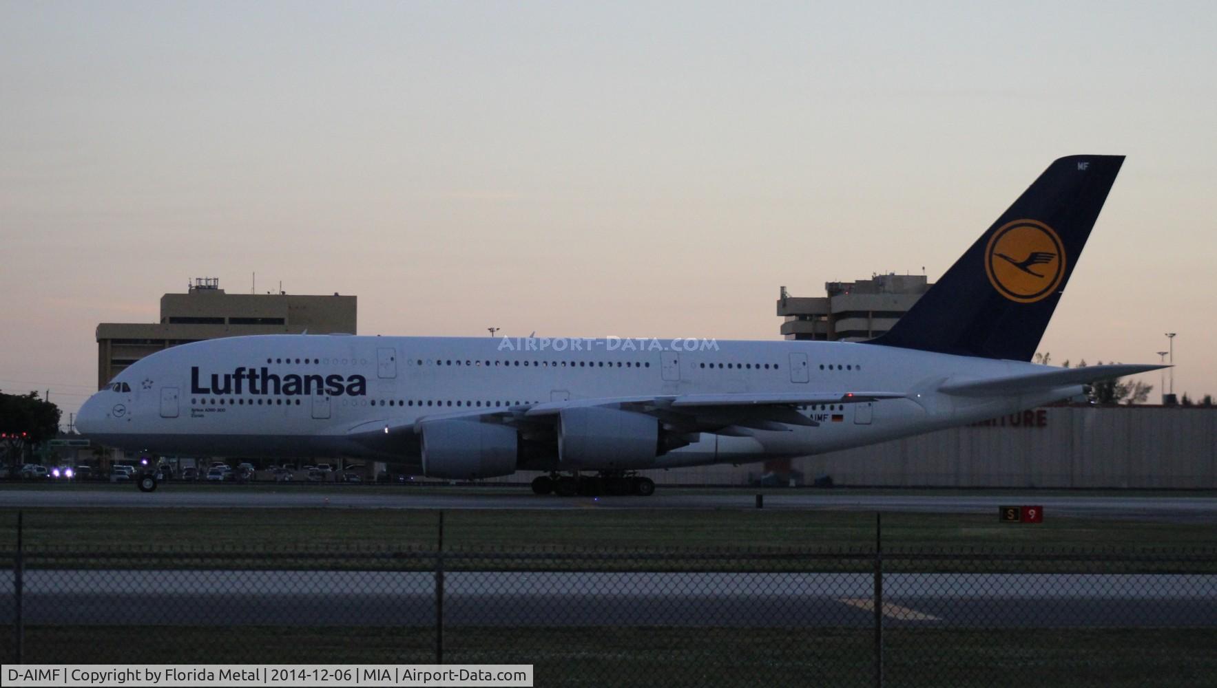 D-AIMF, 2011 Airbus A380-841 C/N 066, Lufthansa