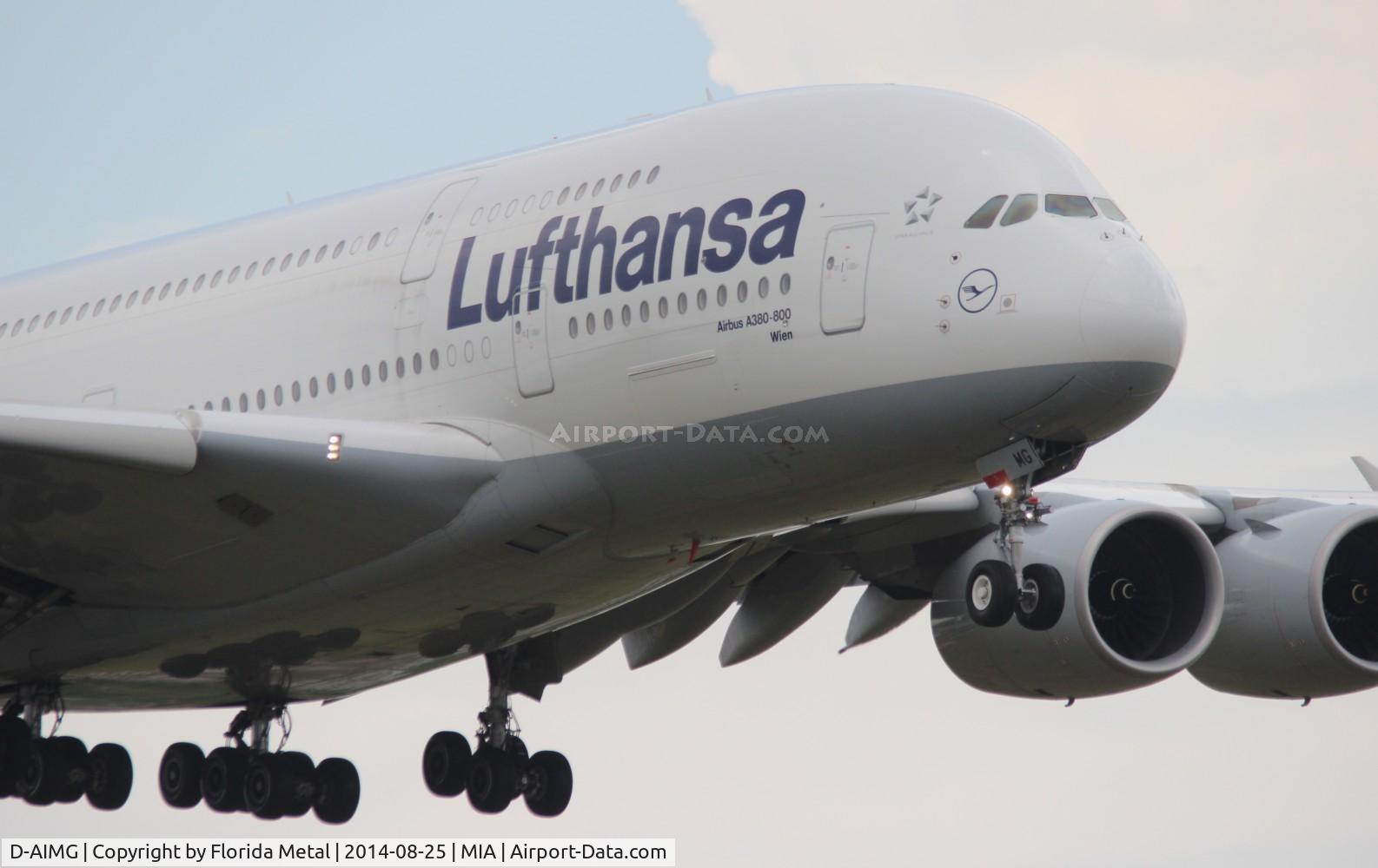 D-AIMG, 2011 Airbus A380-841 C/N 069, Lufthansa