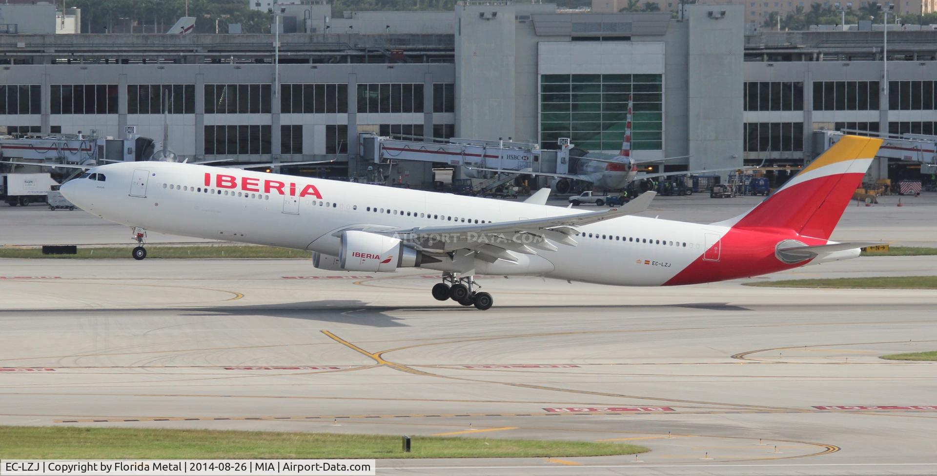 EC-LZJ, 2013 Airbus A330-302 C/N 1490, Iberia A330