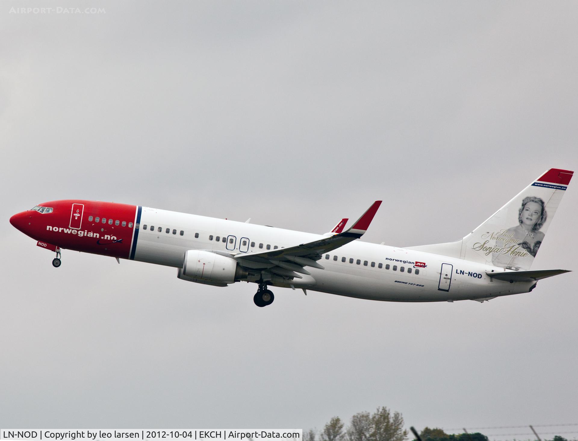 LN-NOD, 2008 Boeing 737-8Q8 C/N 35280, Copenhagen 4.10.12