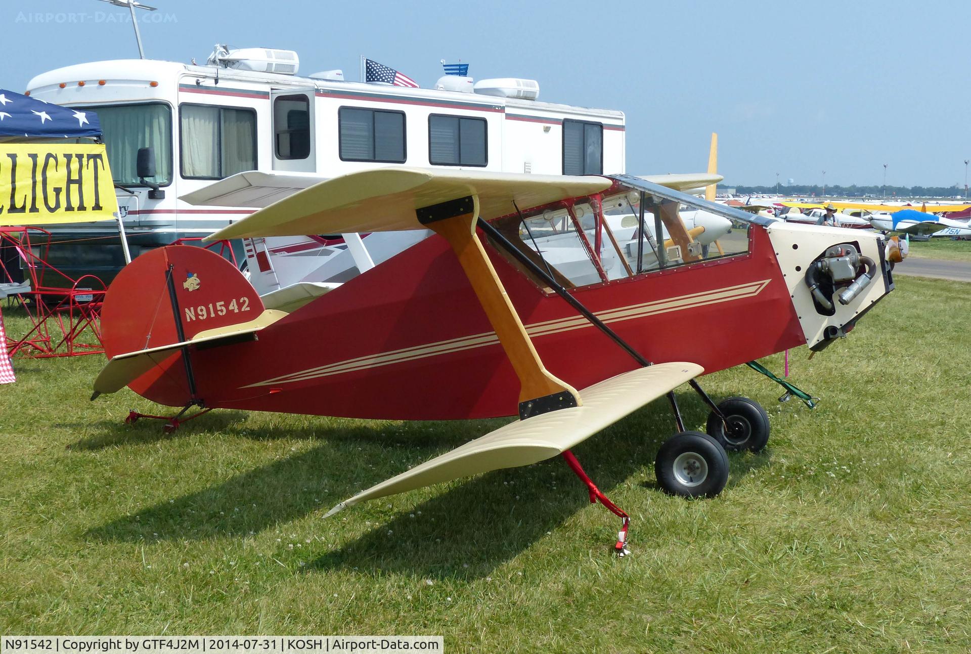 N91542, 1994 Sorrell SNS-2 Guppy C/N 108, N91542  at Oshkosh 31.7.14