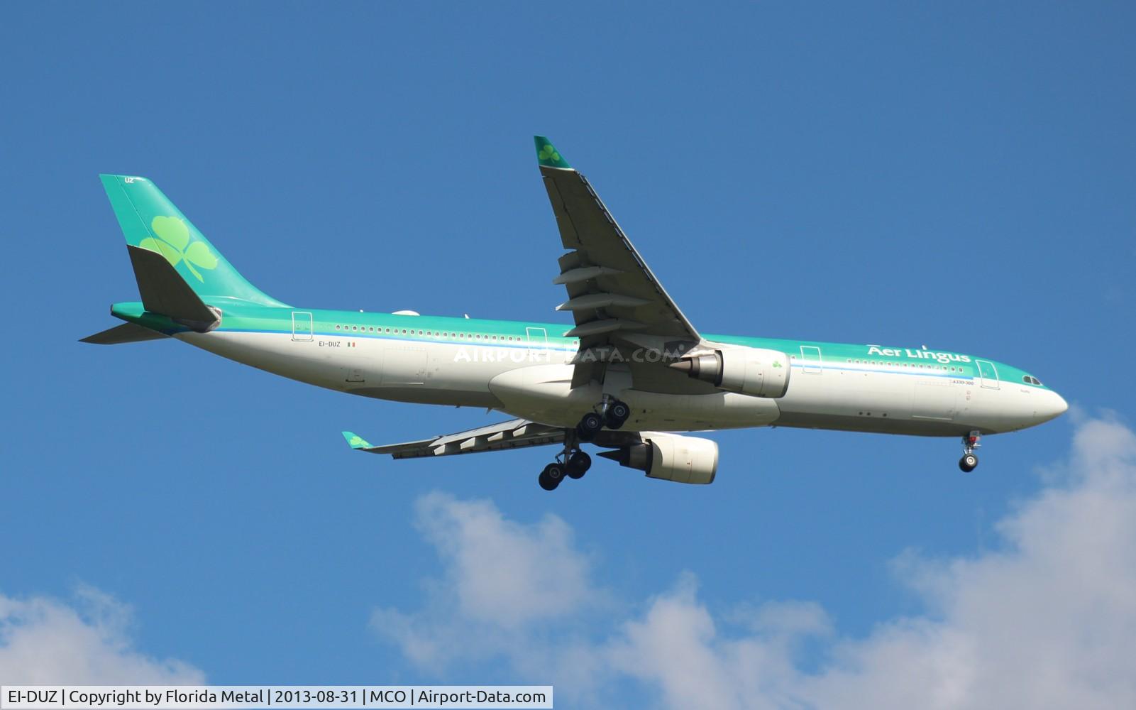 EI-DUZ, 2007 Airbus A330-302 C/N 847, Aer Lingus