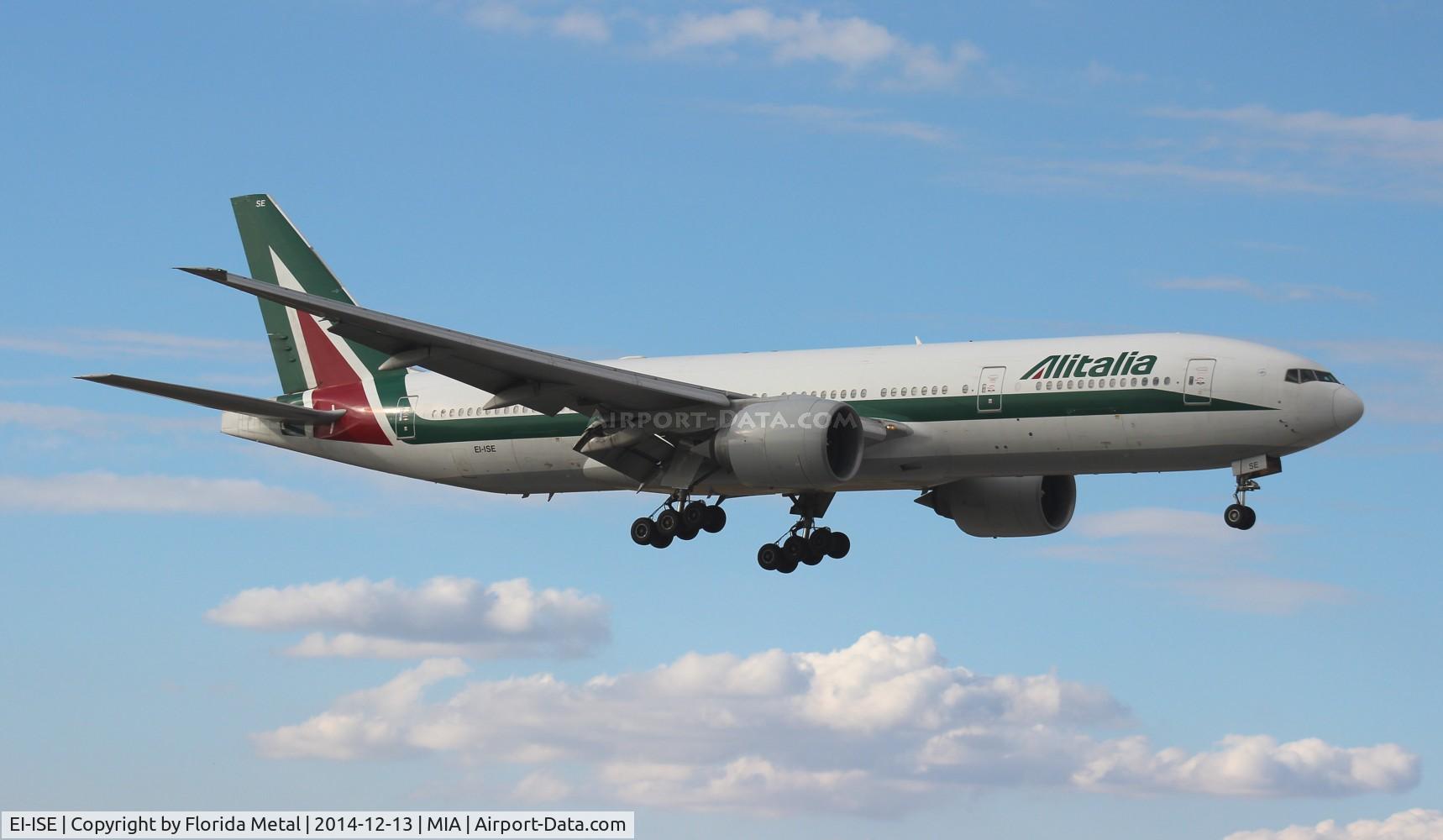 EI-ISE, 2002 Boeing 777-243/ER C/N 32856, Alitalia 777-200