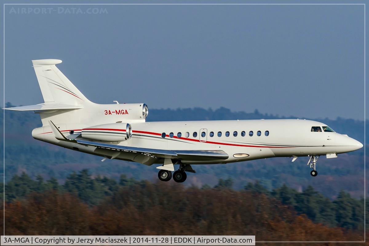 3A-MGA, 2013 Dassault Falcon 900EX C/N 195, Dassault Falcon 900EX