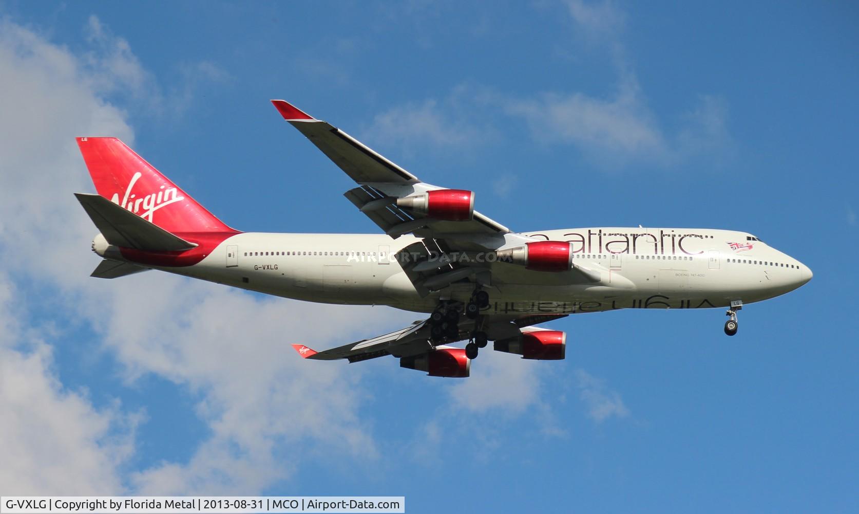 G-VXLG, 1998 Boeing 747-41R C/N 29406, Virgin Atlantic