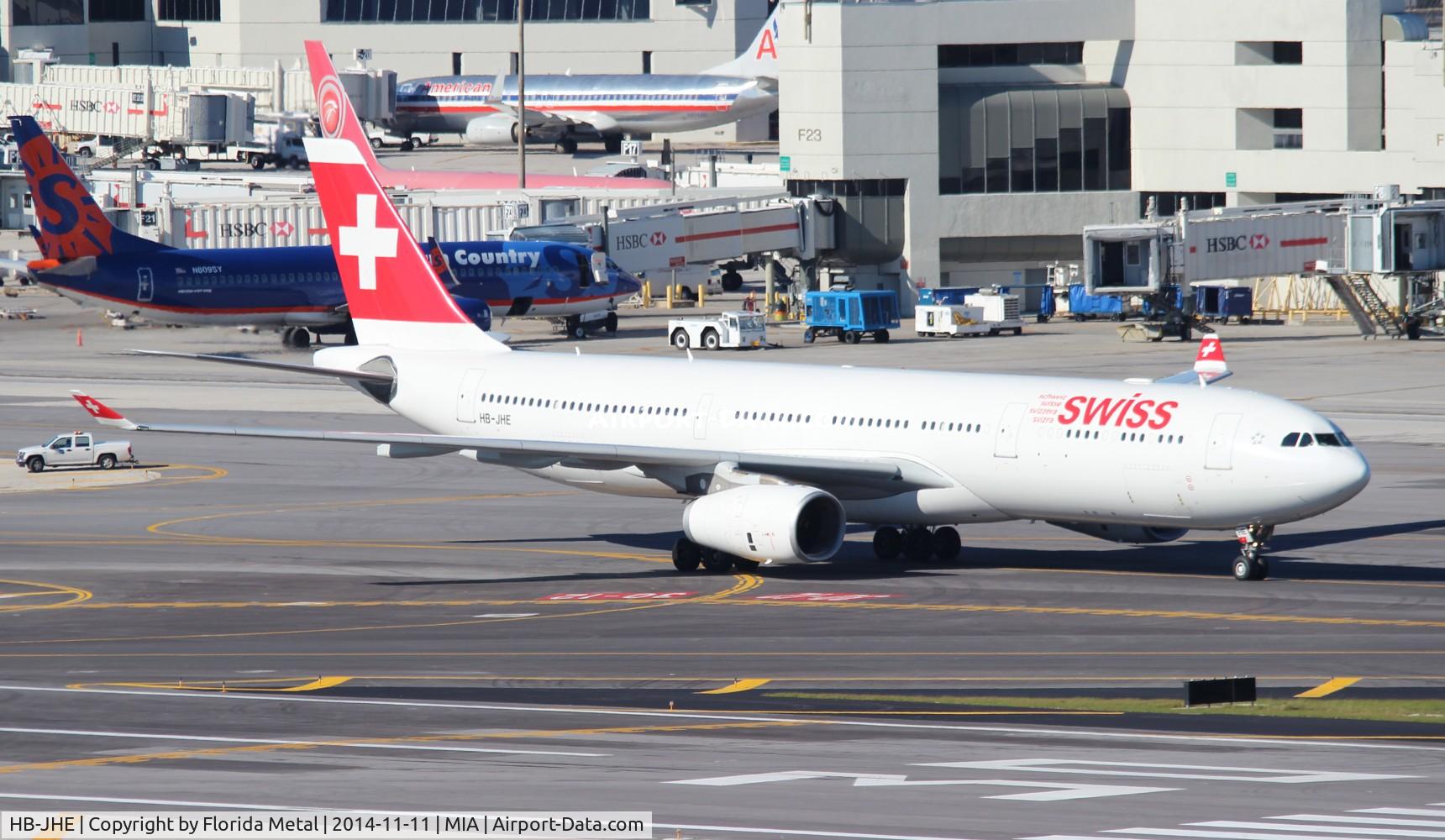 HB-JHE, 2009 Airbus A330-343 C/N 1084, Swiss A330
