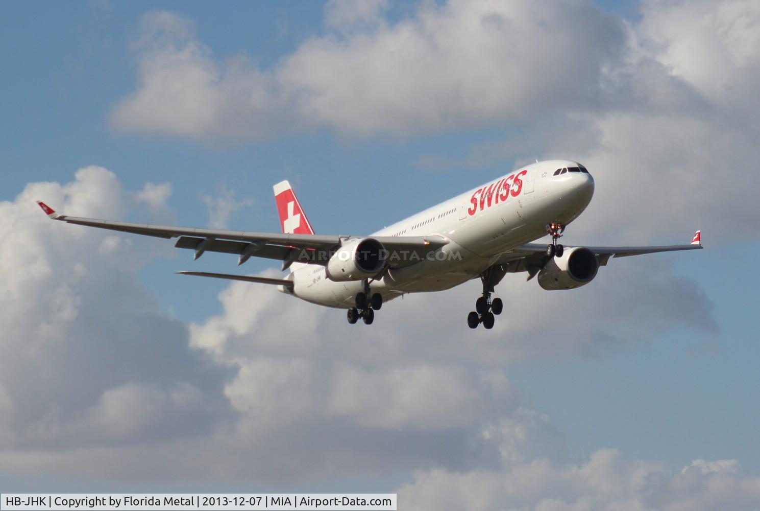 HB-JHK, 2011 Airbus A330-343X C/N 1276, Swiss A330