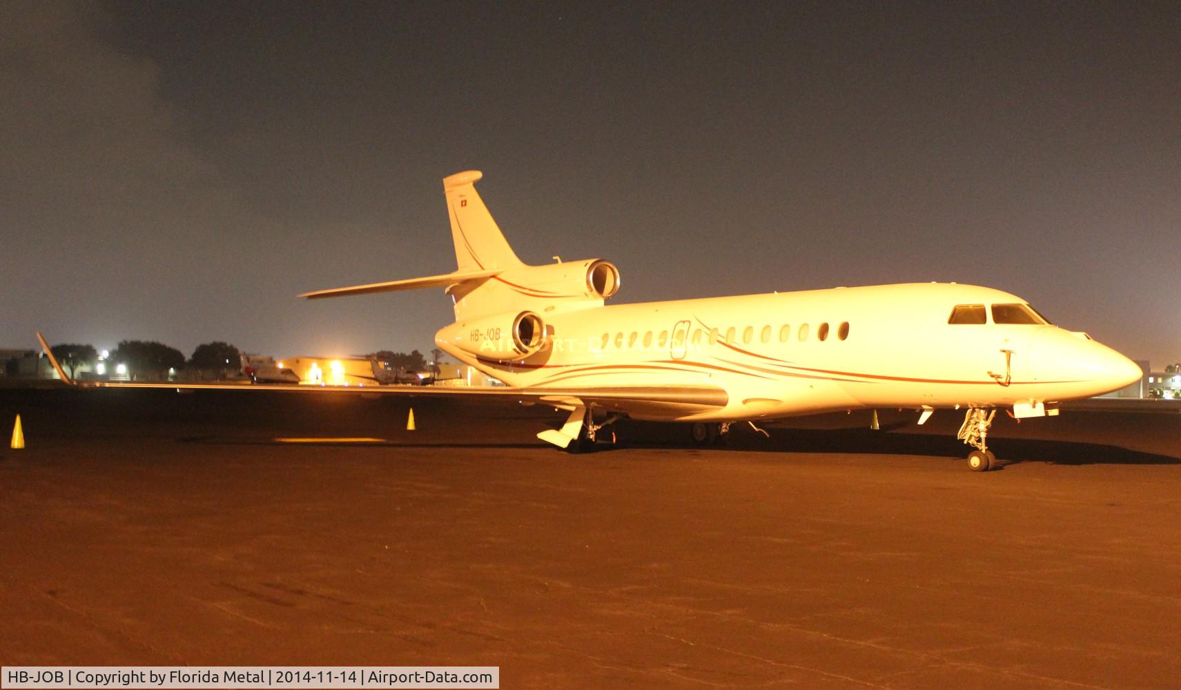 HB-JOB, 2009 Dassault Falcon 7X C/N 080, Falcon 7X