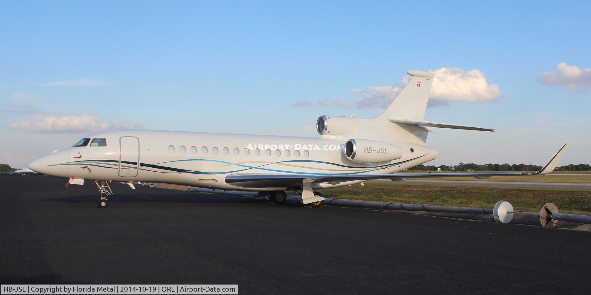 HB-JSL, 2013 Dassault Falcon 7X C/N 194, Falcon 7X