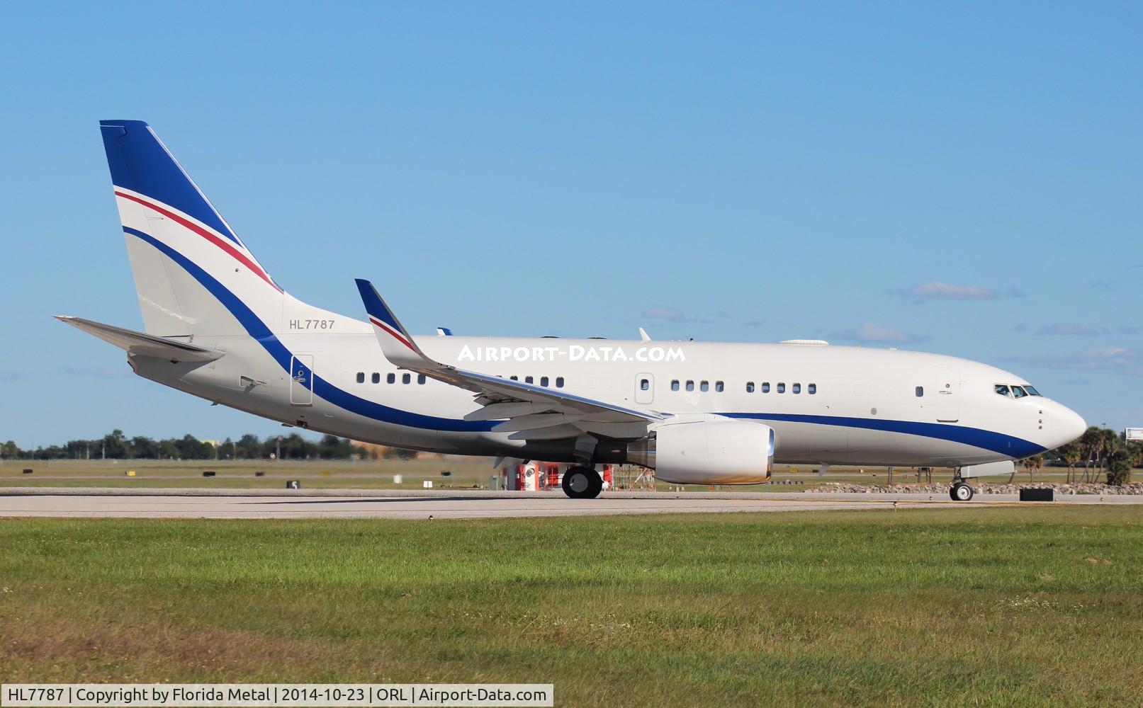 HL7787, 2008 Boeing 737-75G C/N 36852, Hyundai Corp BBJ