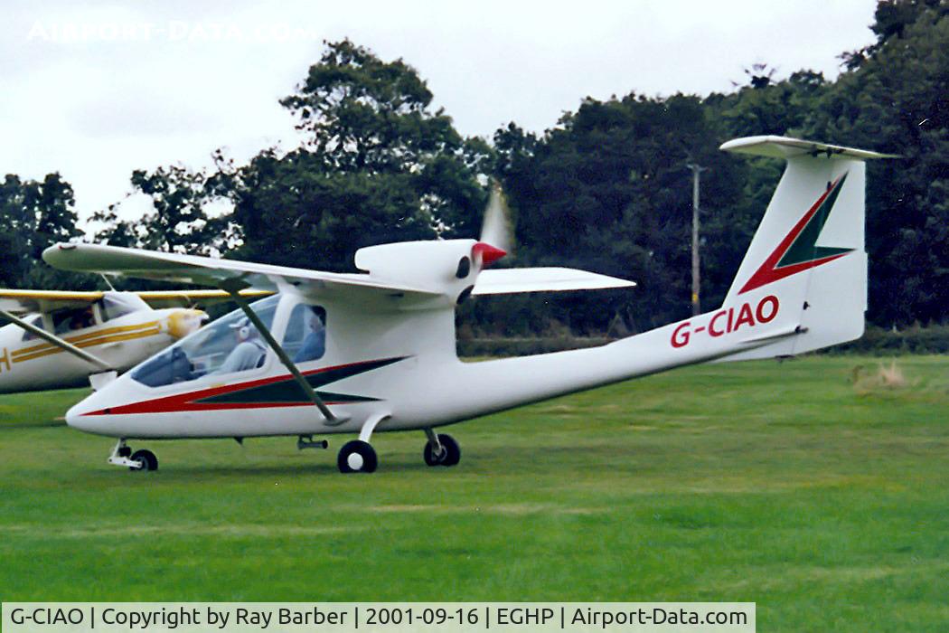 G-CIAO, 1998 Iniziative Industriali Italiane Sky Arrow 650T C/N PFA 298-13095, I.I.I. Sky Arrow 650 [PFA 298-13095] Popham~G 16/09/2001