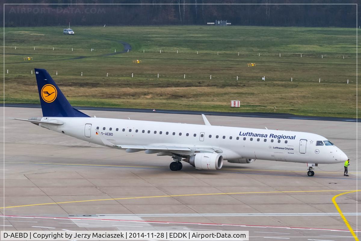 D-AEBD, 2009 Embraer 195LR (ERJ-190-200LR) C/N 19000324, Embraer ERJ-190-200LR