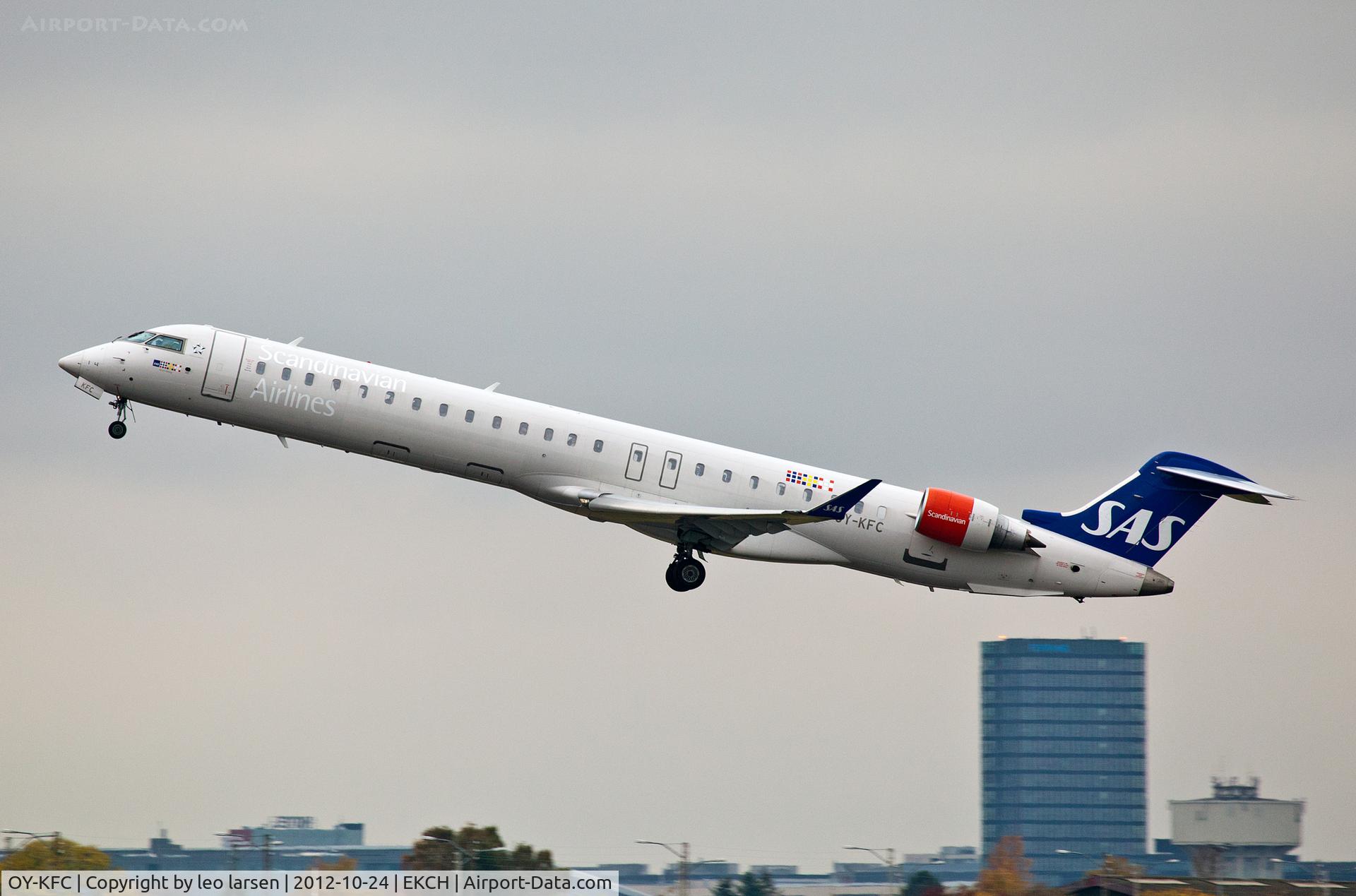 OY-KFC, 2009 Bombardier CRJ-900 (CL-600-2D24) C/N 15218, Copenhagen 24.10.12