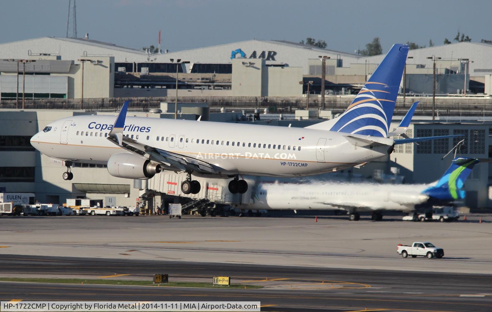 HP-1722CMP, 2011 Boeing 737-8V3 C/N 38100, Copa 737-800