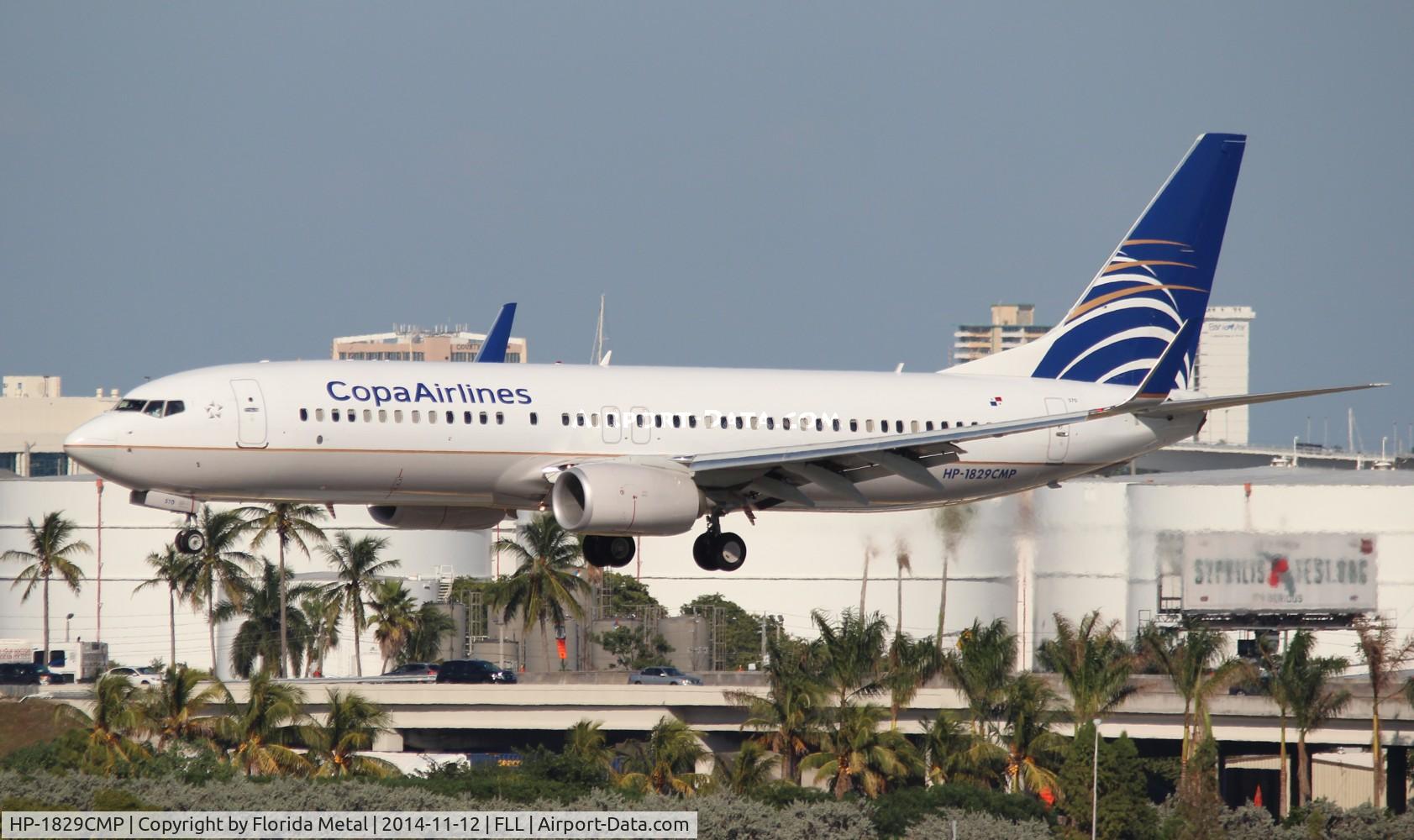 HP-1829CMP, 2013 Boeing 737-8V3 C/N 38882, Copa 737-800