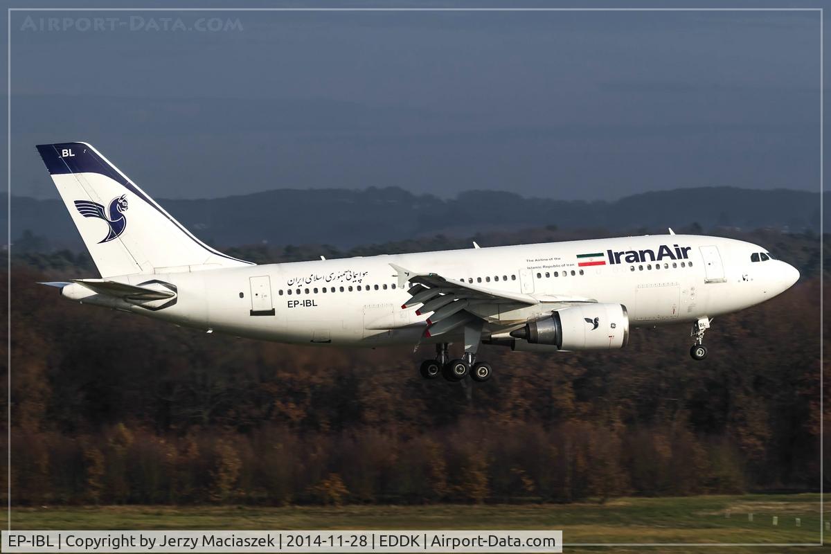 EP-IBL, 1987 Airbus A310-304 C/N 436, Airbus A310-304