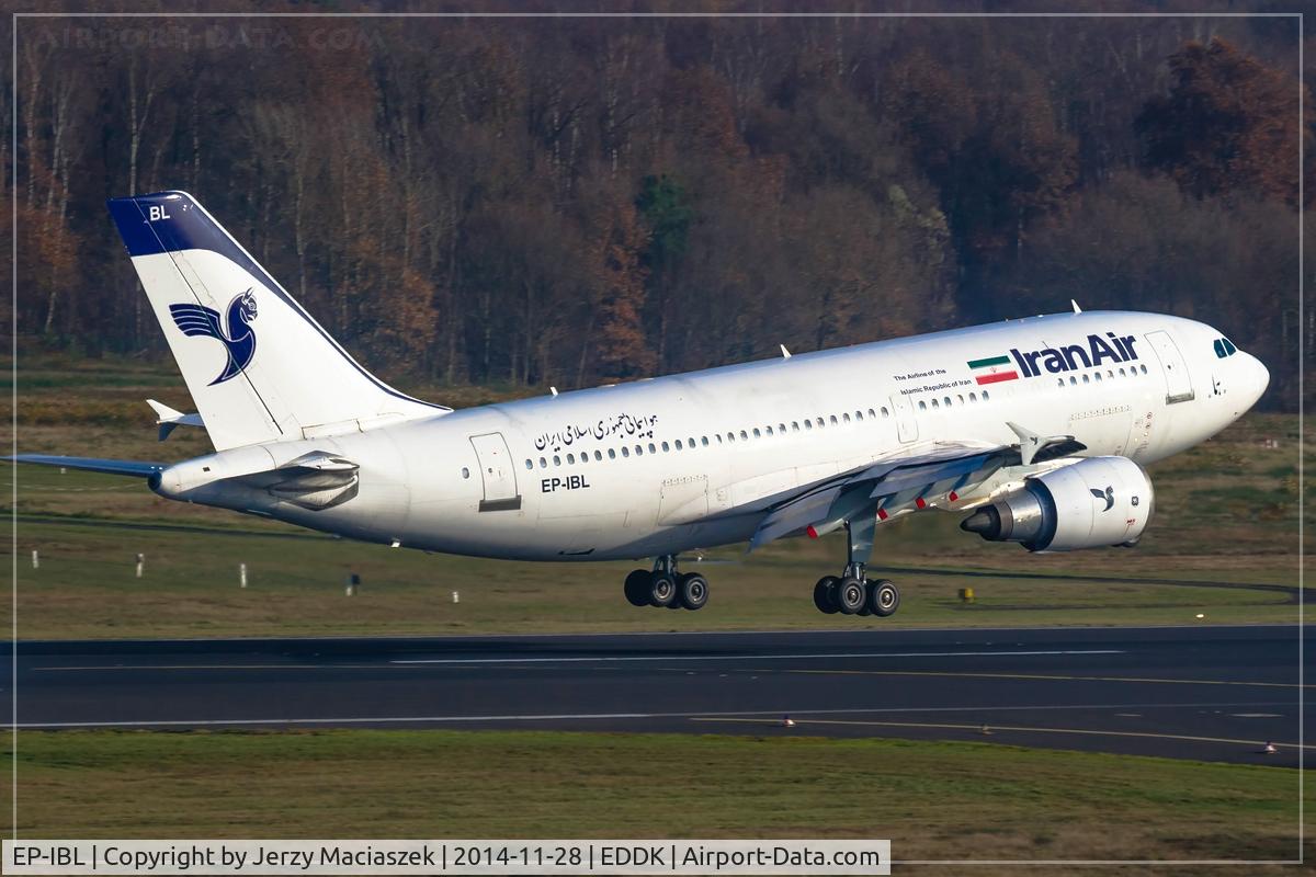 EP-IBL, 1987 Airbus A310-304 C/N 436, Airbus A310-304