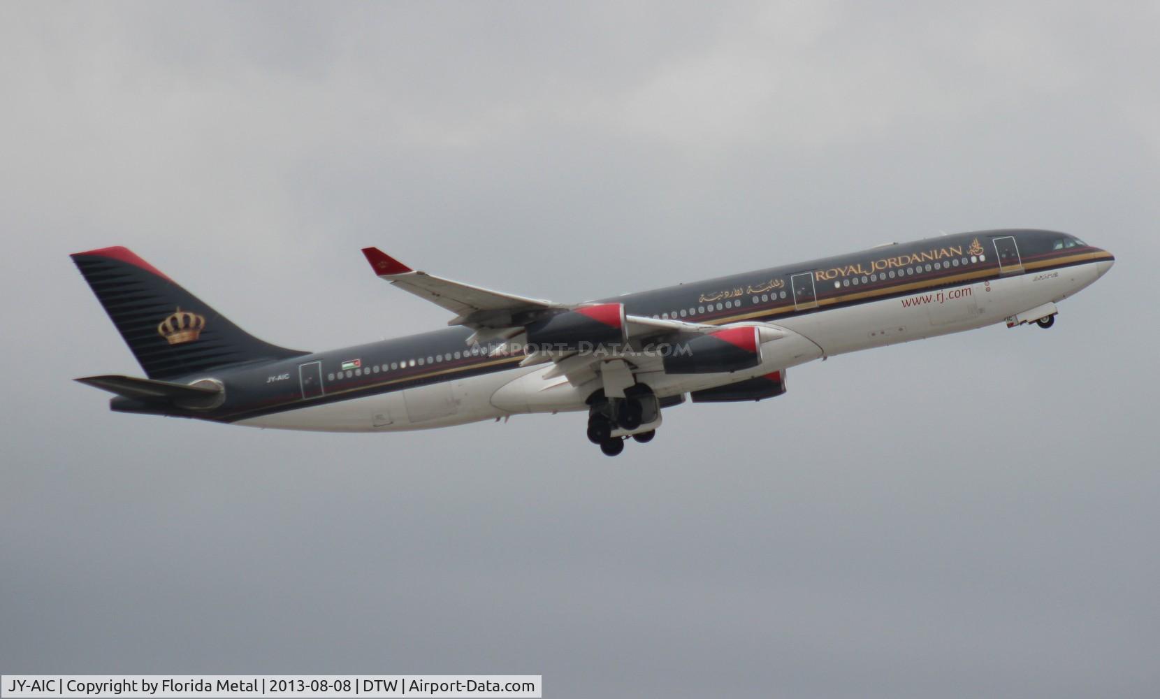 JY-AIC, 1993 Airbus A340-212 C/N 14, Royal Jordanian