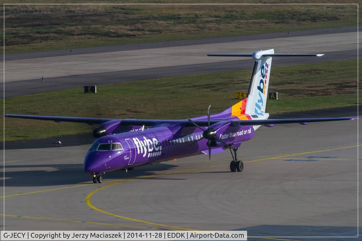 G-JECY, 2007 De Havilland Canada DHC-8-402Q Dash 8 C/N 4157, De Havilland Canada DHC-8-402Q