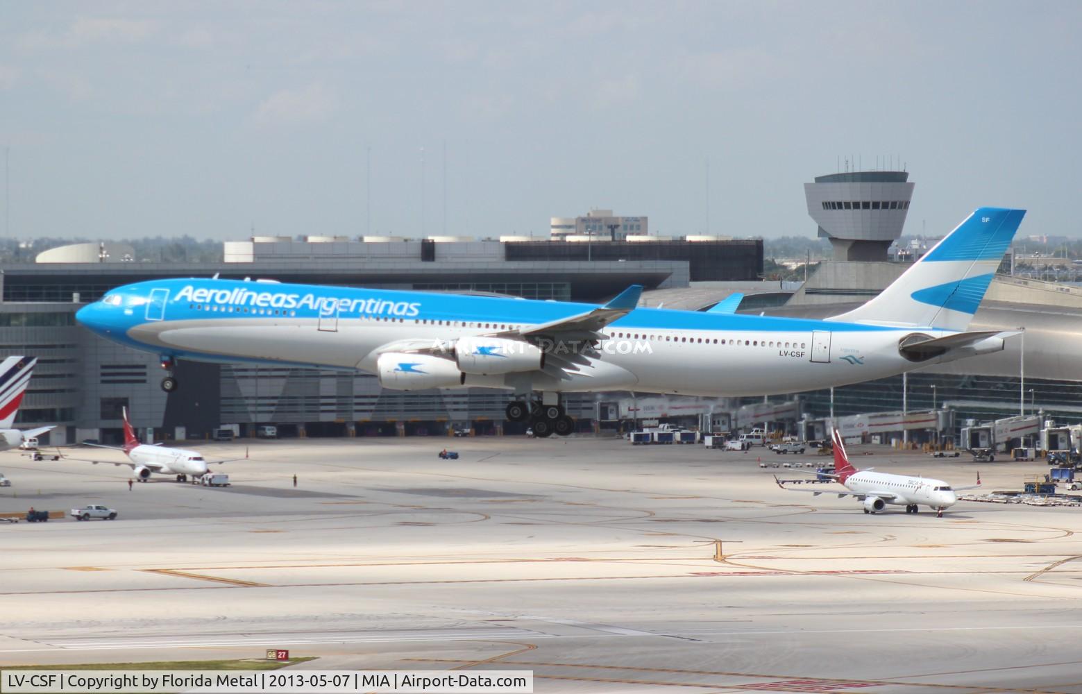 LV-CSF, 1996 Airbus A340-313X C/N 128, Aerolineas Argentinas