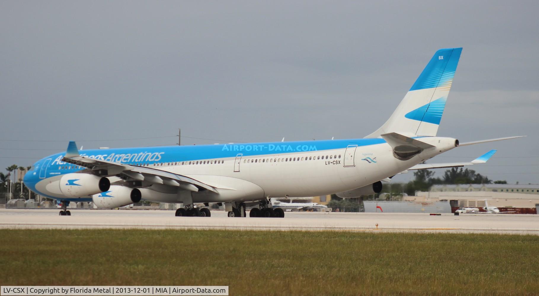 LV-CSX, 2000 Airbus A340-313X C/N 373, Aerolineas Argentinas