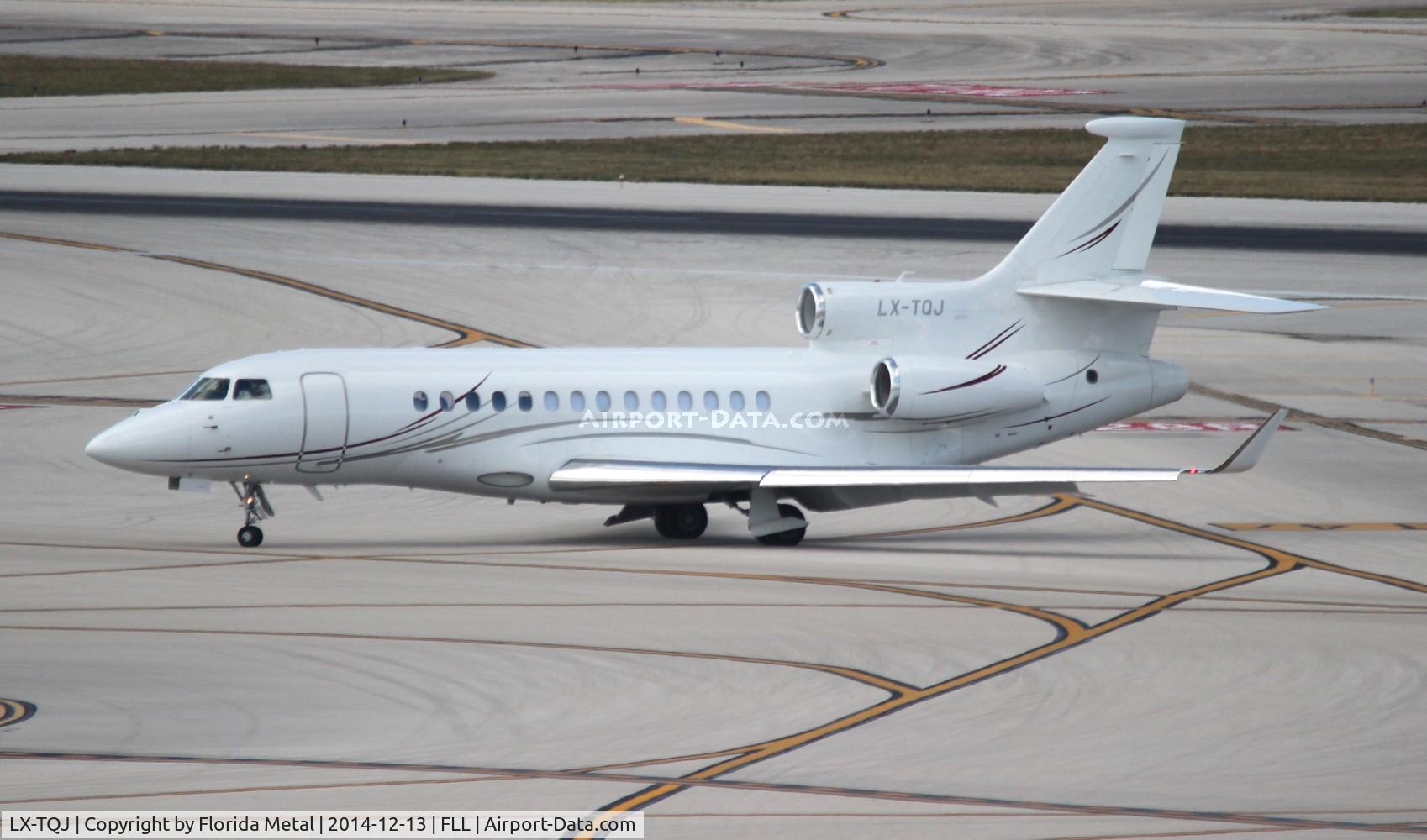 LX-TQJ, 2009 Dassault Falcon 7X C/N 88, Falcon 7X