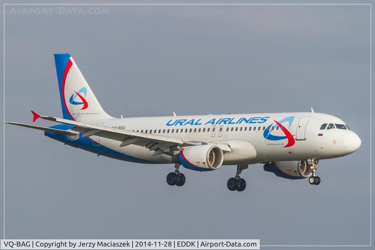 VQ-BAG, 1999 Airbus A320-214 C/N 1063, Airbus A320-214