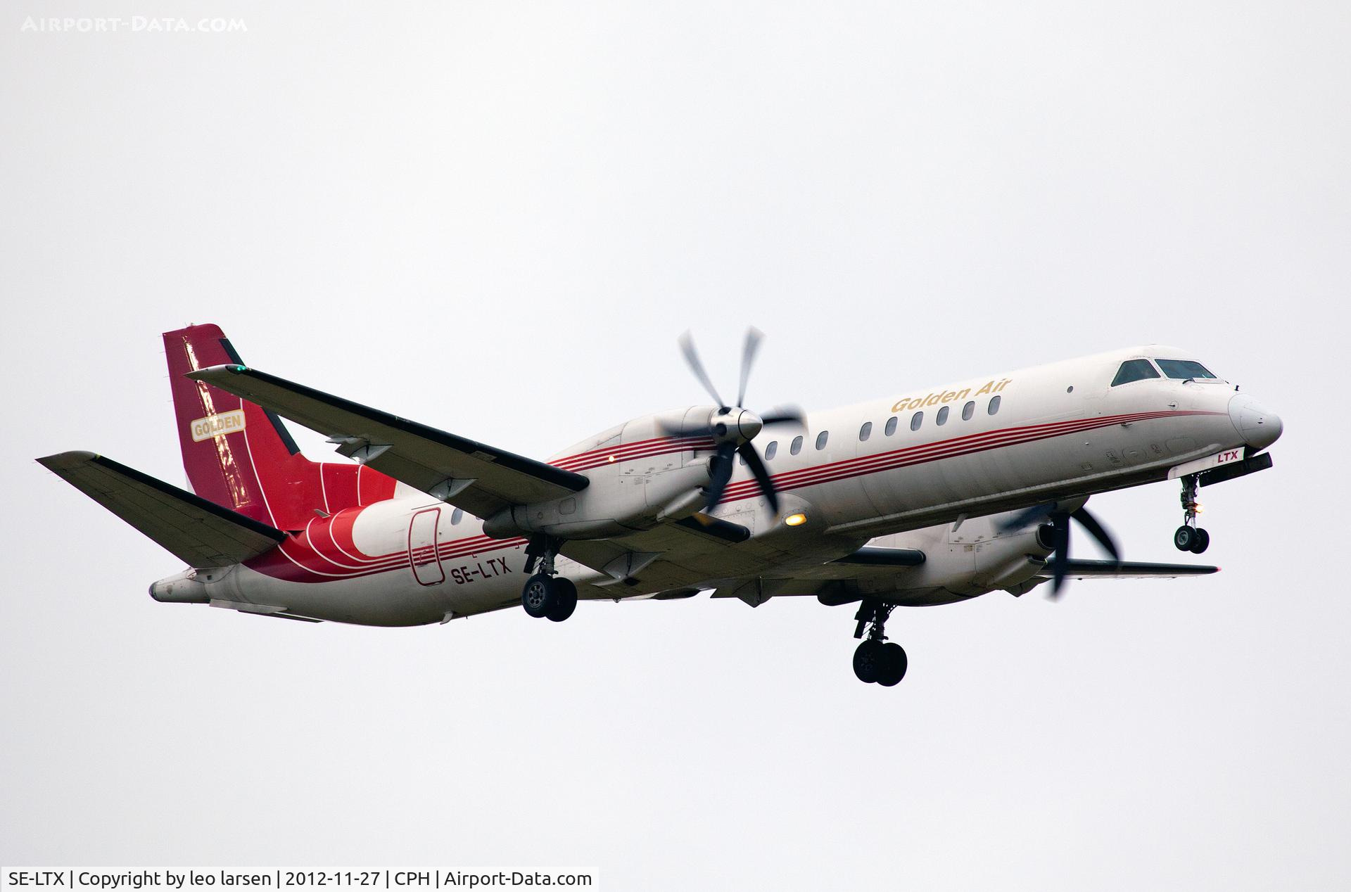 SE-LTX, 1995 Saab 2000 C/N 2000-024, Copenhagen 27.11.12