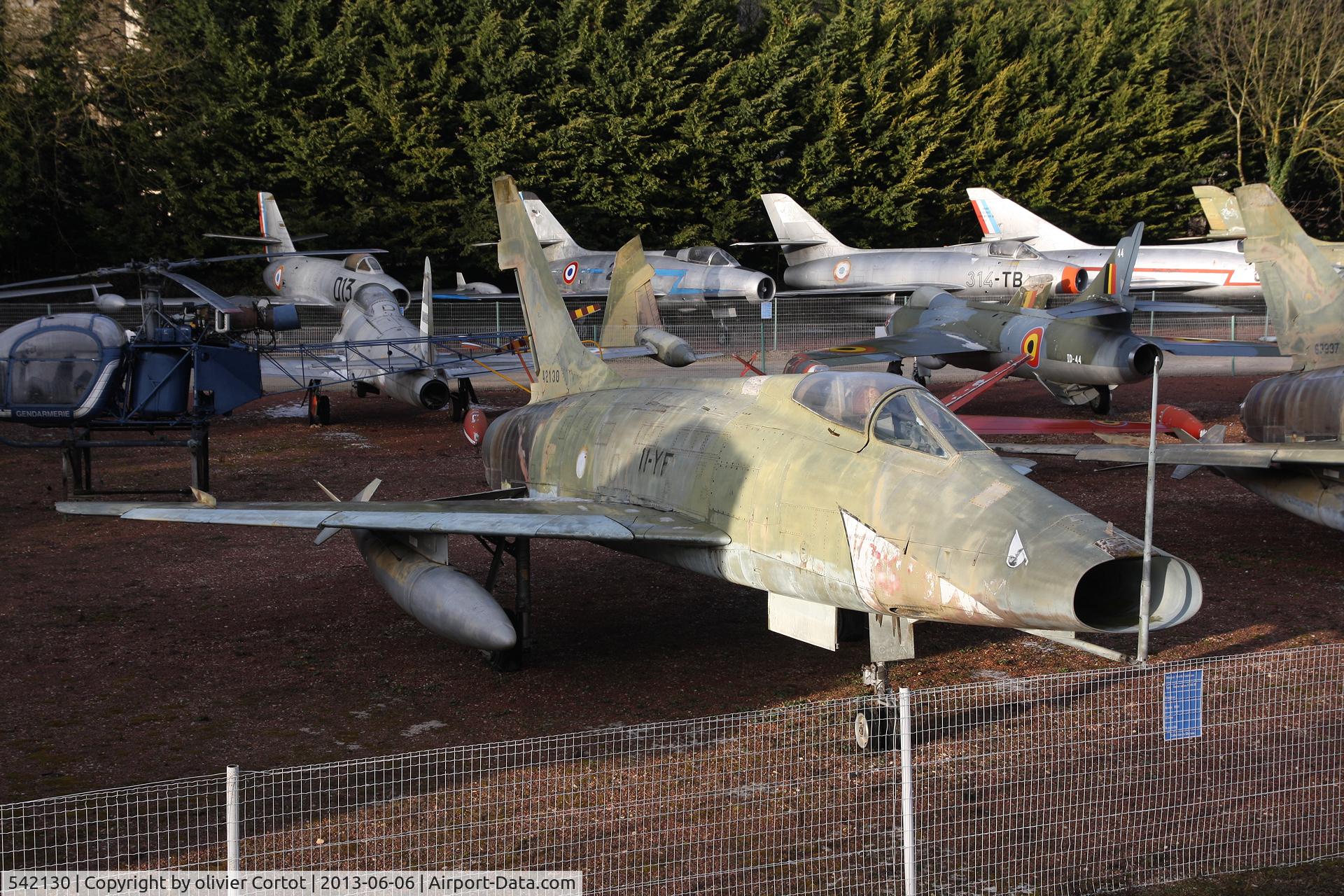 542130, 1954 North American F-100D  Super Sabre C/N 223-10, Savigny les beaune museum