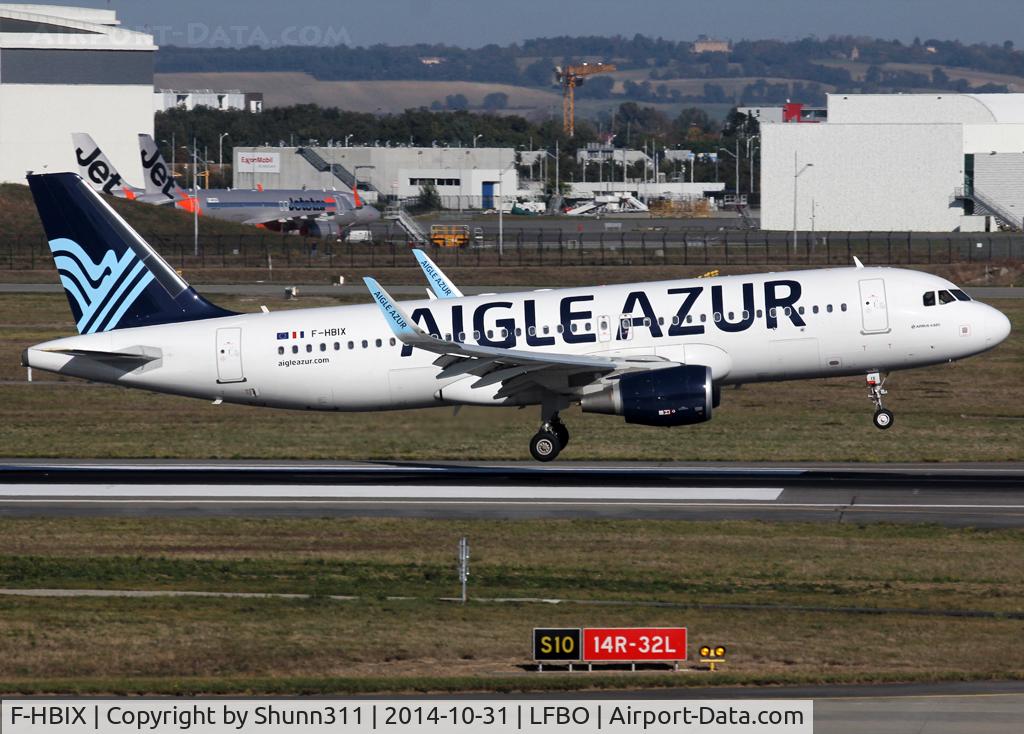 F-HBIX, 2014 Airbus A320-214 C/N 6012, Landing rwy 14R
